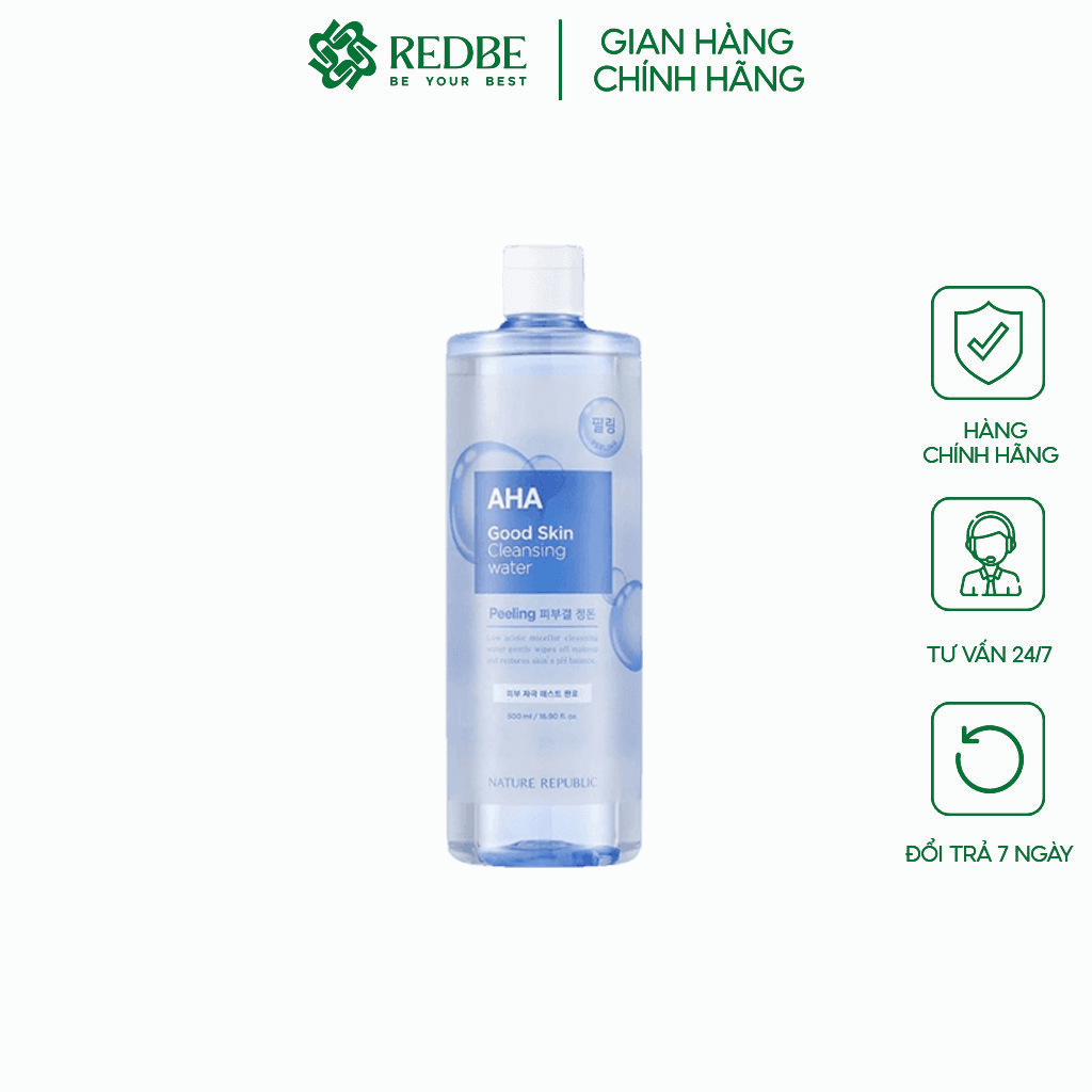 Nature Republic Nước Tẩy Trang AHA 500ml