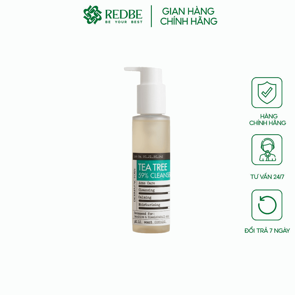 Derma Factory Tea Tree 59% Cleanser