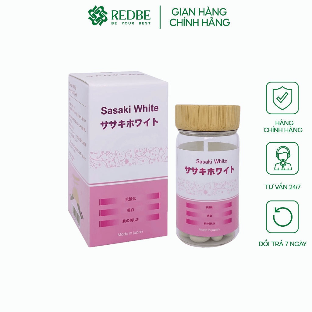 Viên Uống Trắng Da Sasaki White