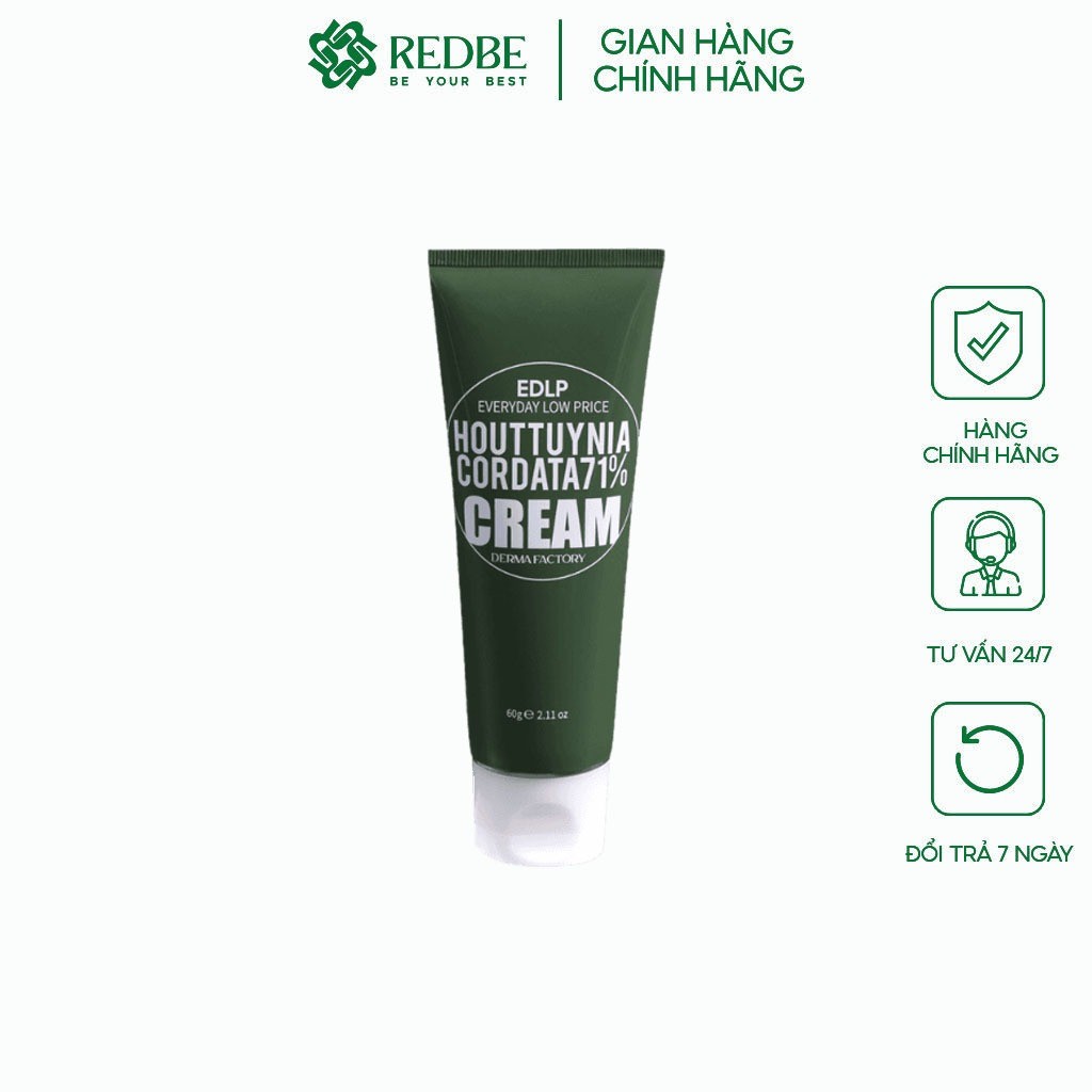 Derma Factory EDLP Houttuynia Cordata 71% Cream