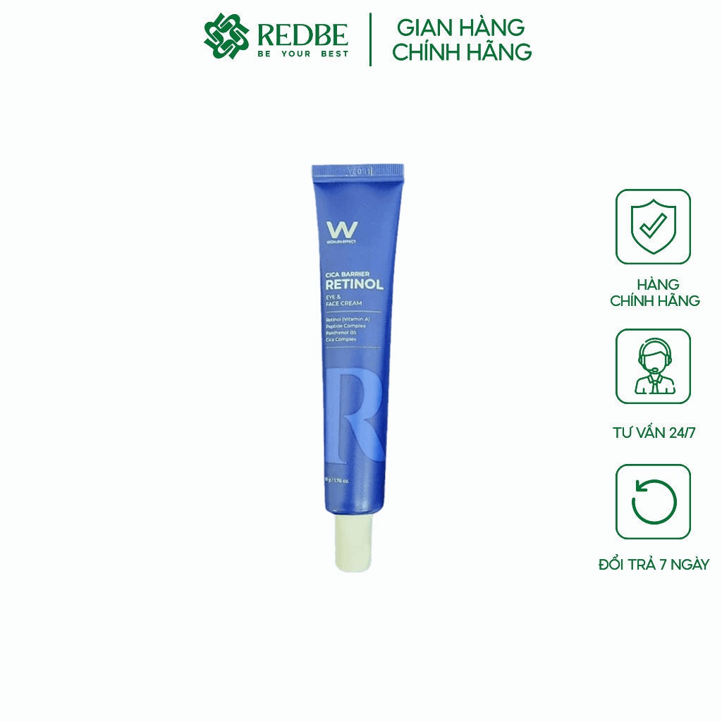 Kem Dưỡng Wonjin Effect Cica Barrier Retinol 50g
