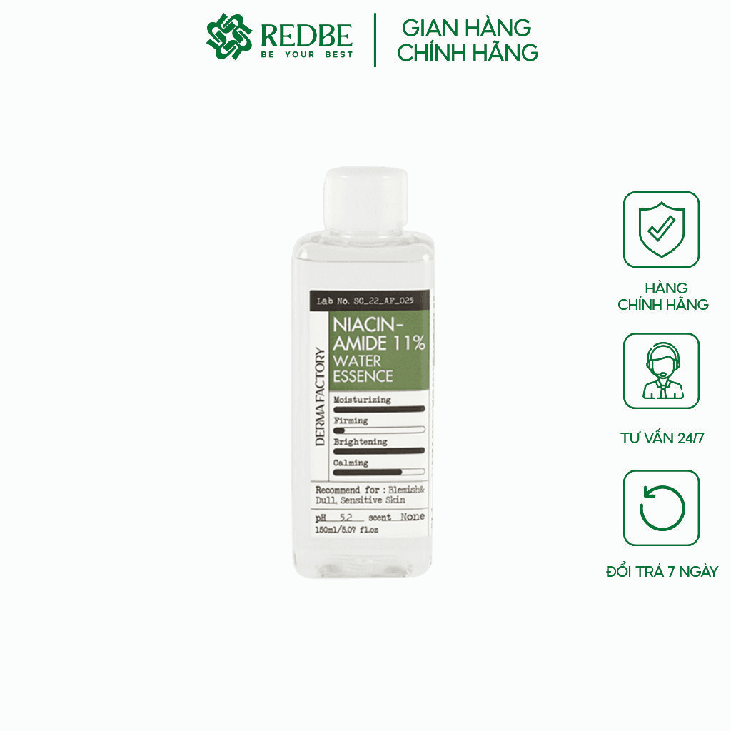DERMA FACTORY Niacinamide 11% Water Essence
