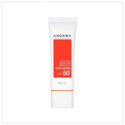 Kem Chống Nắng SPF 50+/PA+++ Inten-Cure Shield Plus Sun Cream ( 50gr ) DA DẦU MỤN