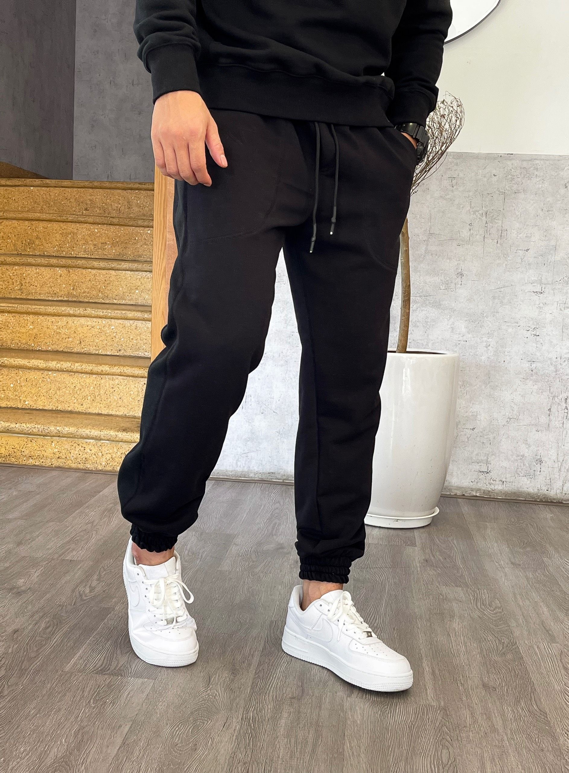 Jogger nỉ viền