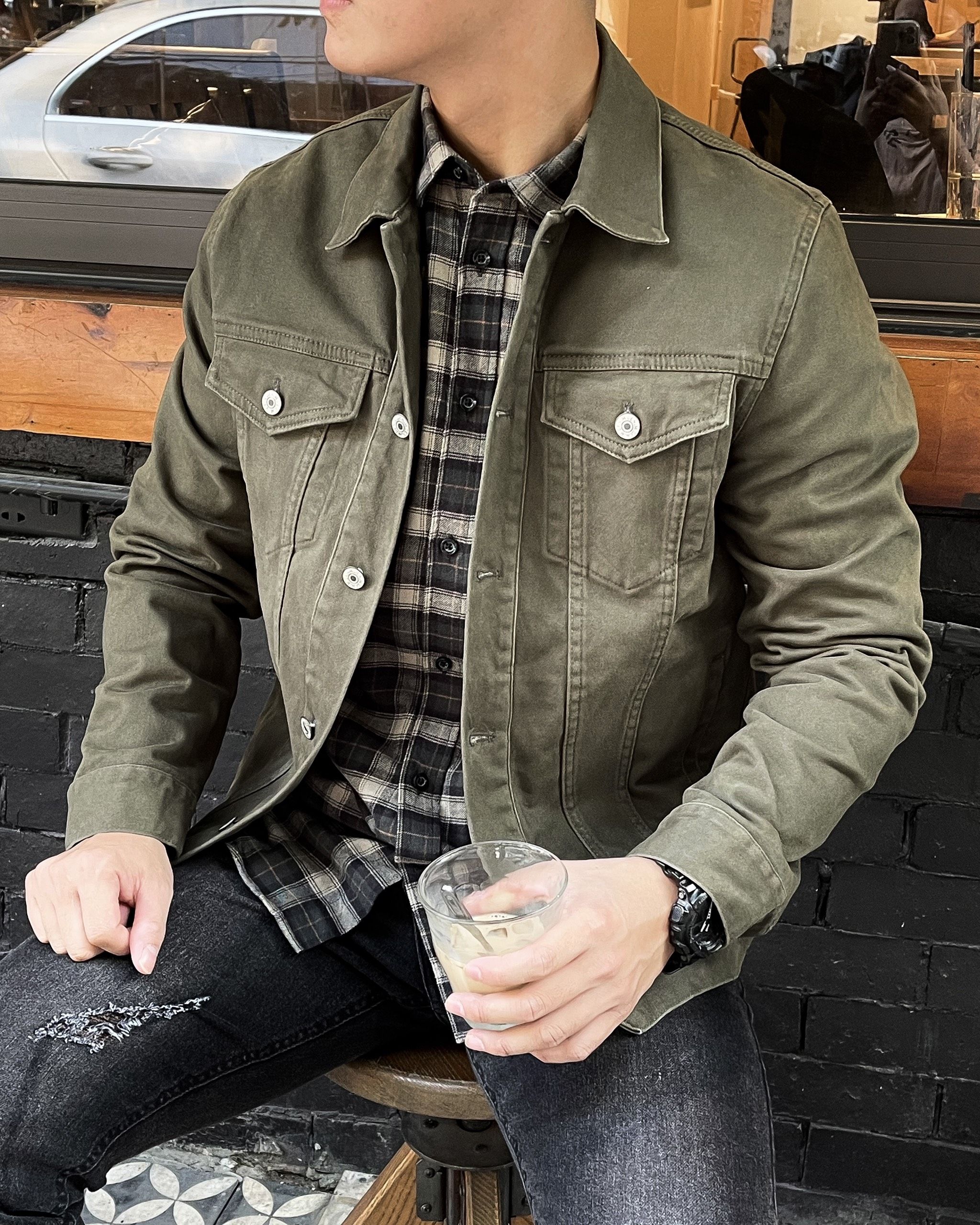 Jacket khaki