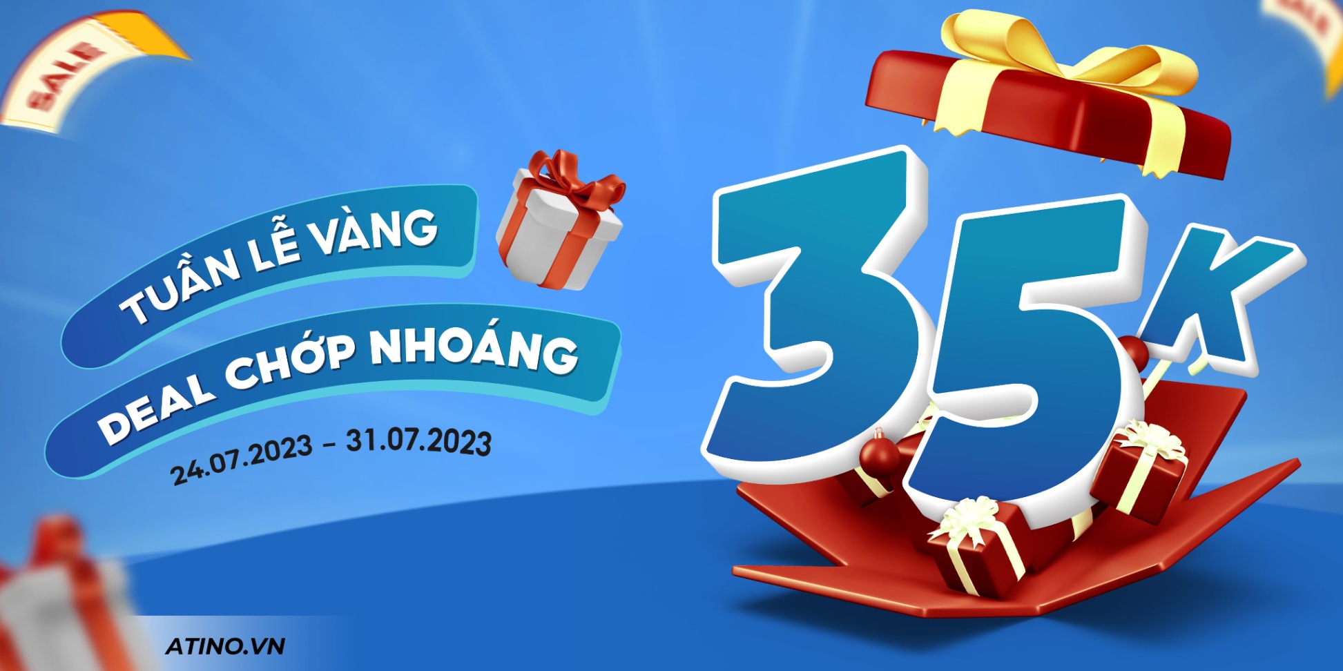 TUẦN LỄ VÀNG - DEAL CHỚP NHOÁNG