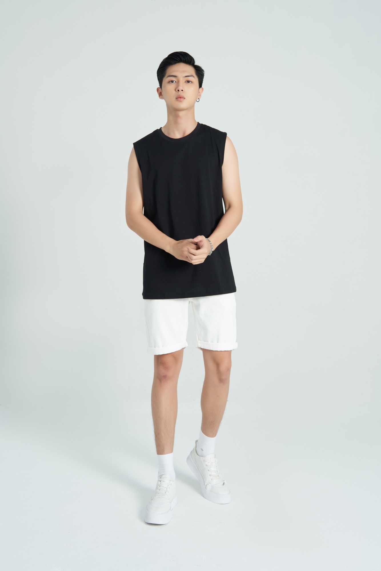 Áo Tanktop S.L.L.6.3996 - Đen 01 - M