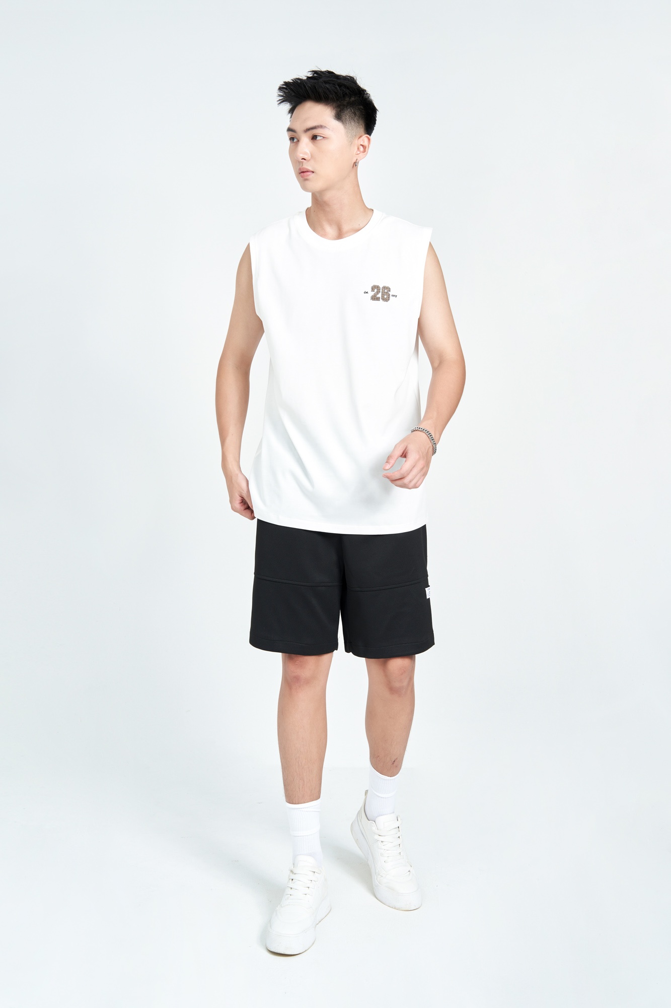 Áo Tank Top S.L.L.3.3998 - Trắng - M