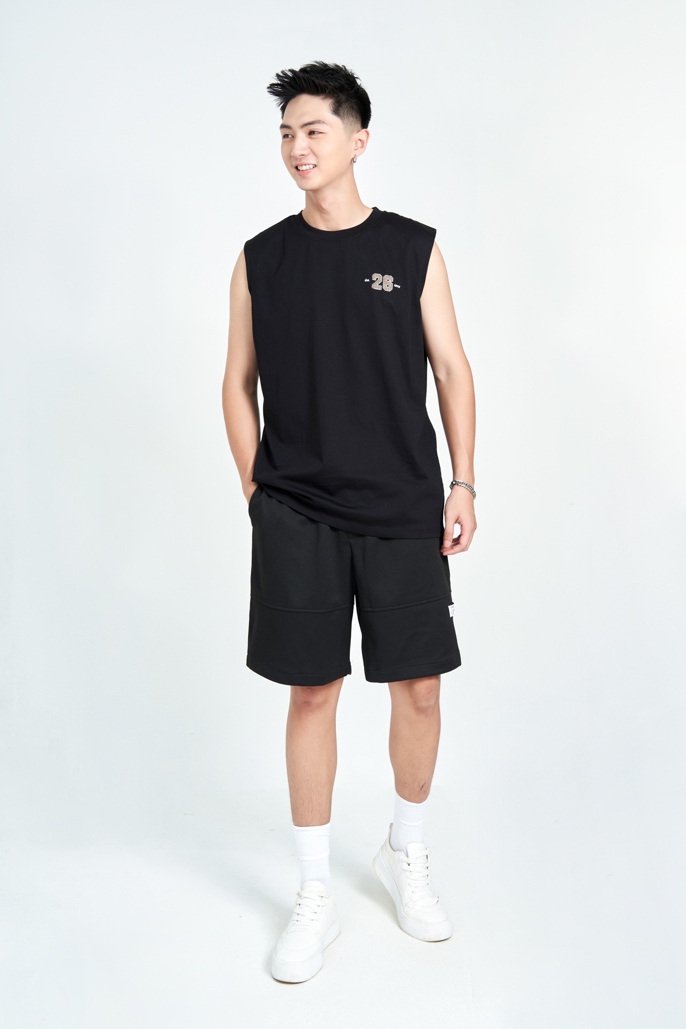 Áo Tank Top S.L.L.3.3998 - Đen - M