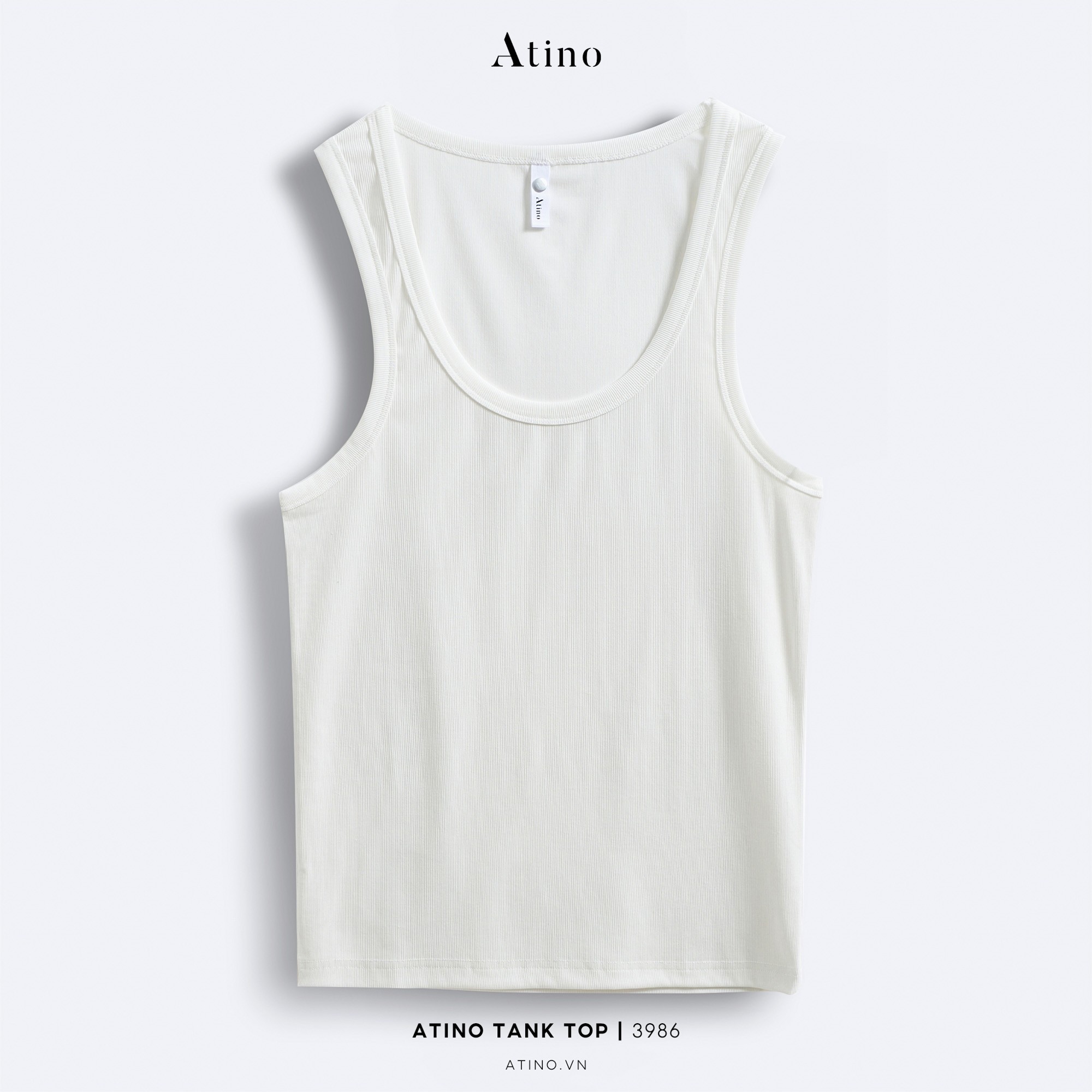 Áo Tanktop L.3.3986 - Trắng 02 - M