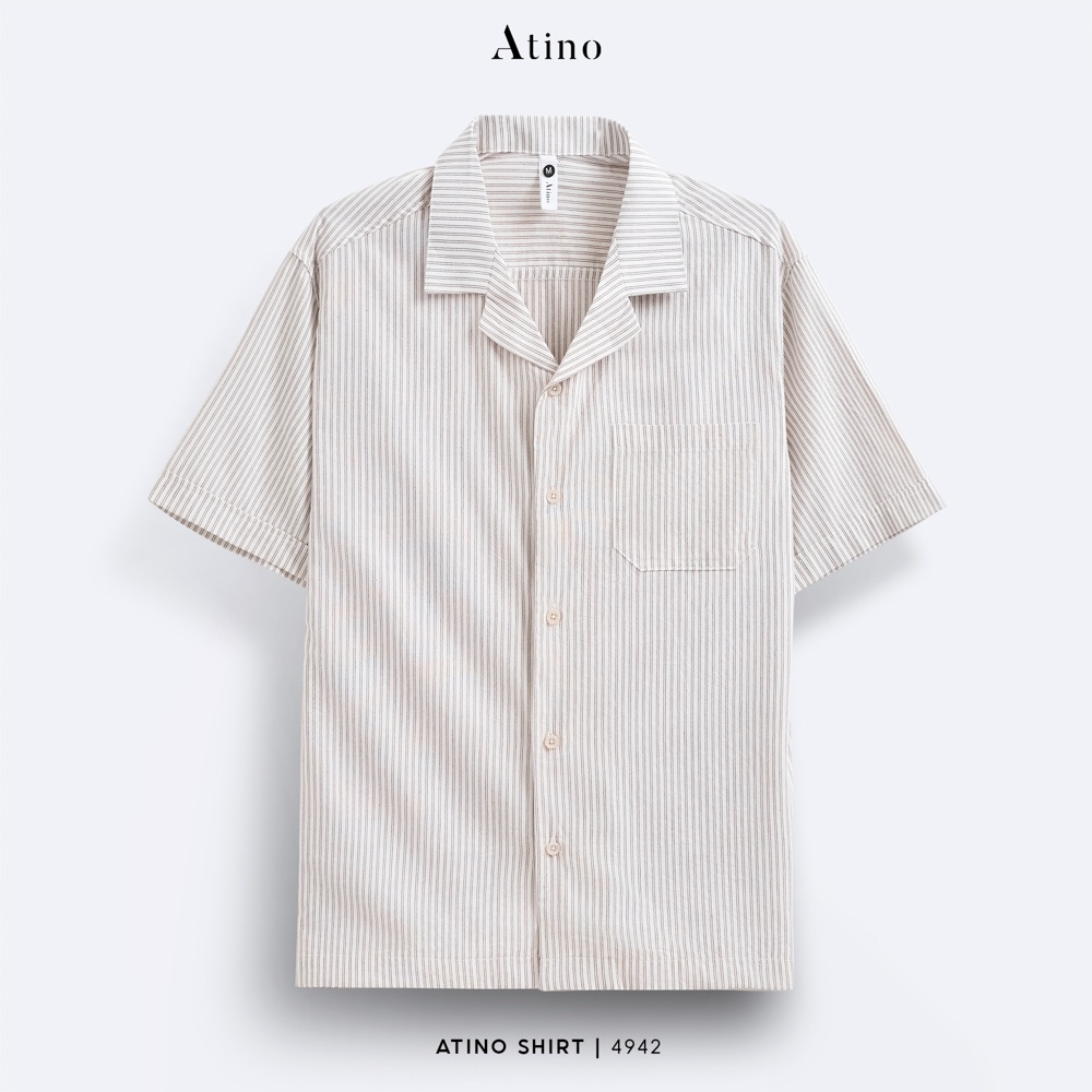 Áo Sơ Mi Cộc Regular L.3.4942 - Trắng - M