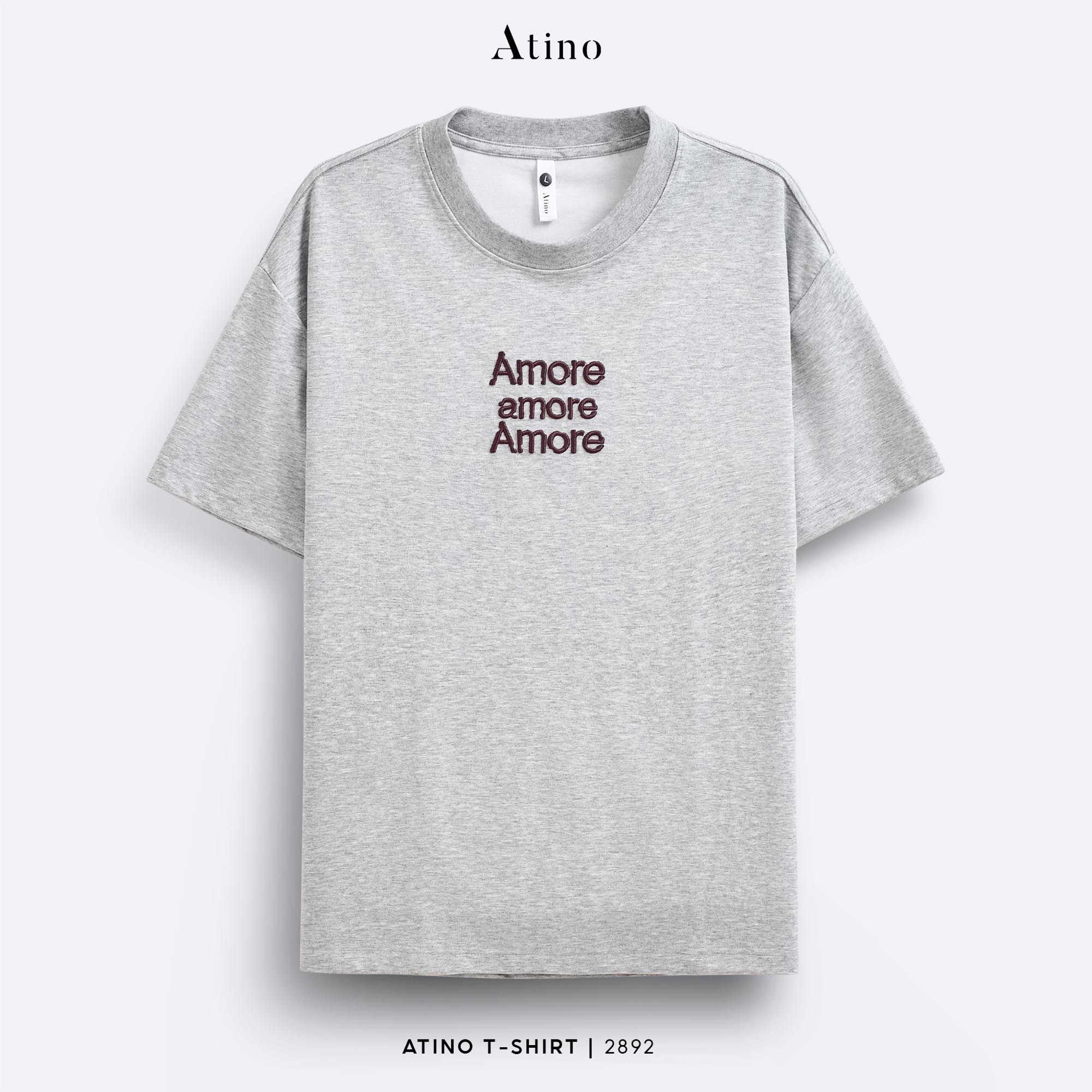 Áo Phông Loose L.3.2892 - Ghi - M