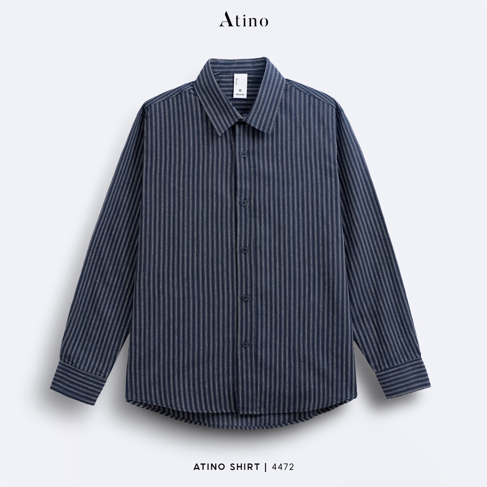 Áo Sơ Mi Dài Regular L.3.4472 - Kẻ Navy - M
