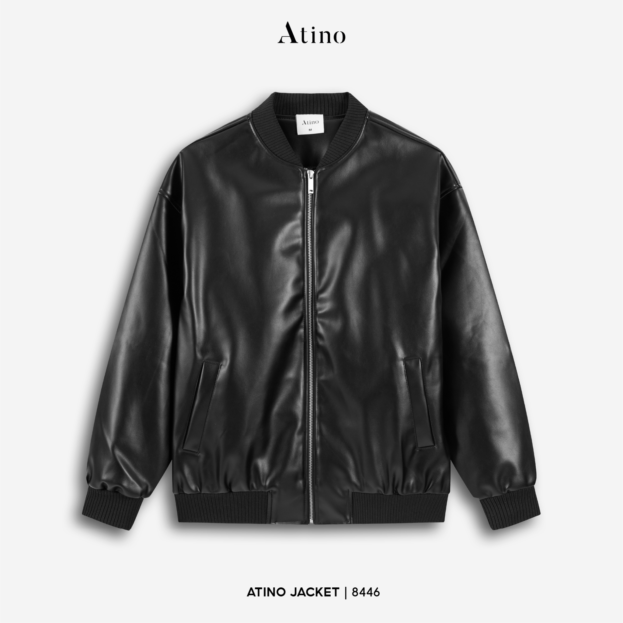 Áo Da Bomber L.1.8446