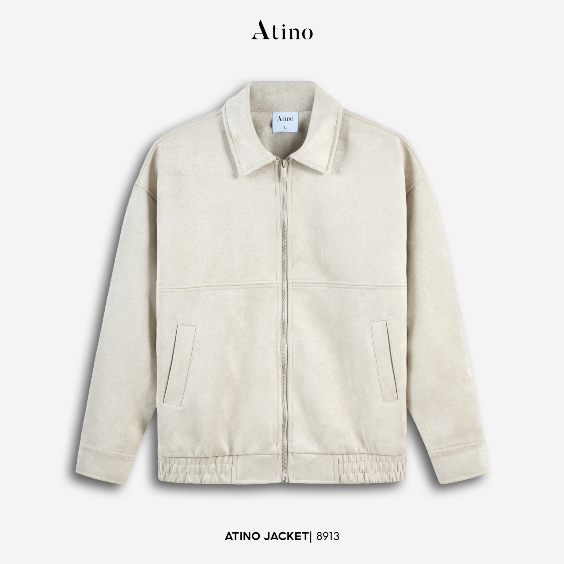 Áo Khoác Da lộn ép L.5.8913 - Be - M