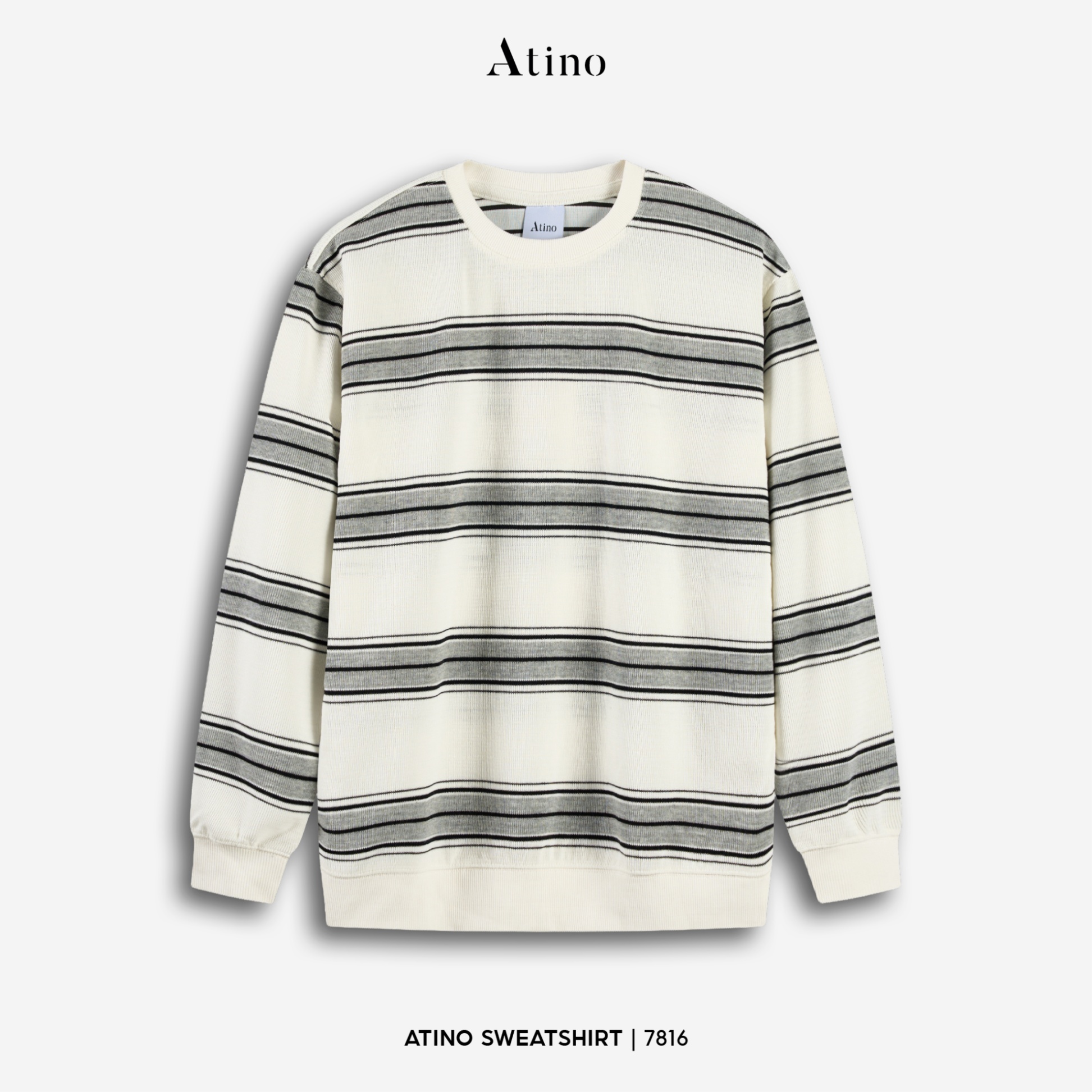 Áo Nỉ Fitted L.3.7816 - Trắng - M