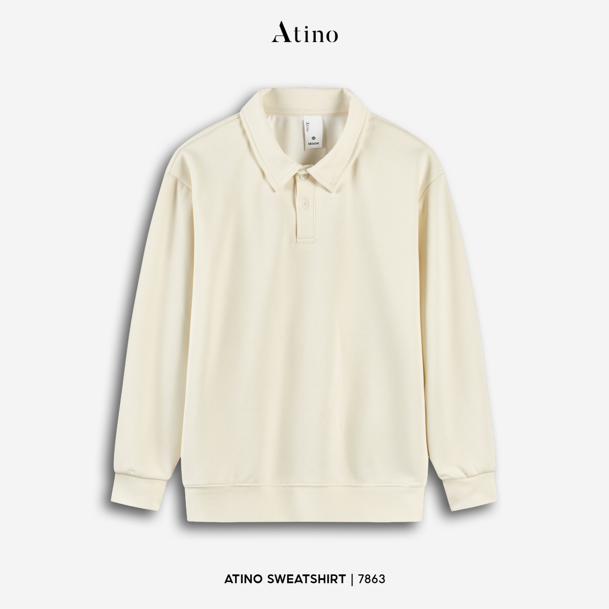 Áo Nỉ Fitted AN.L.5.7863 - Be - M