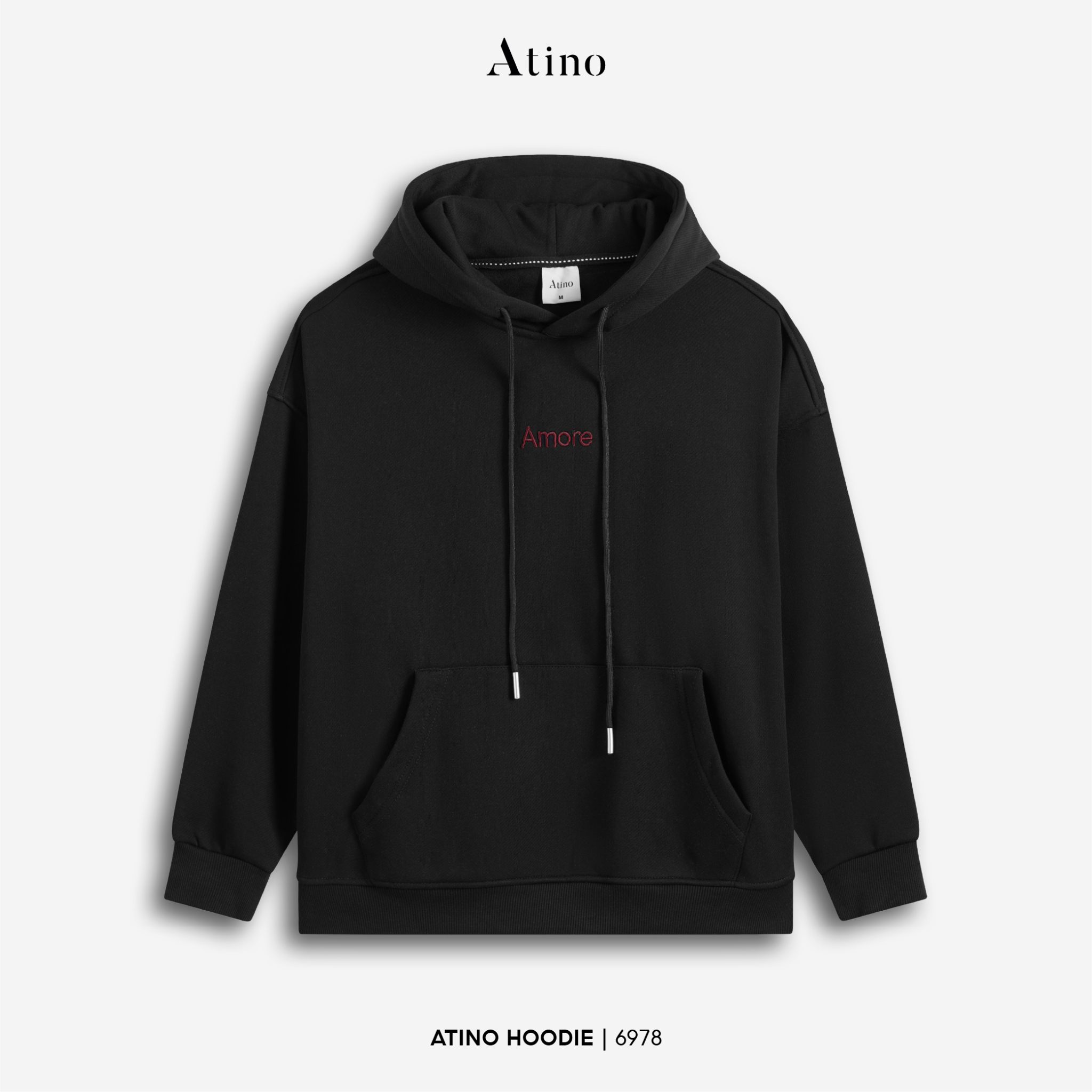 Áo Hoodie Loose L.4.6978 - Đen - M