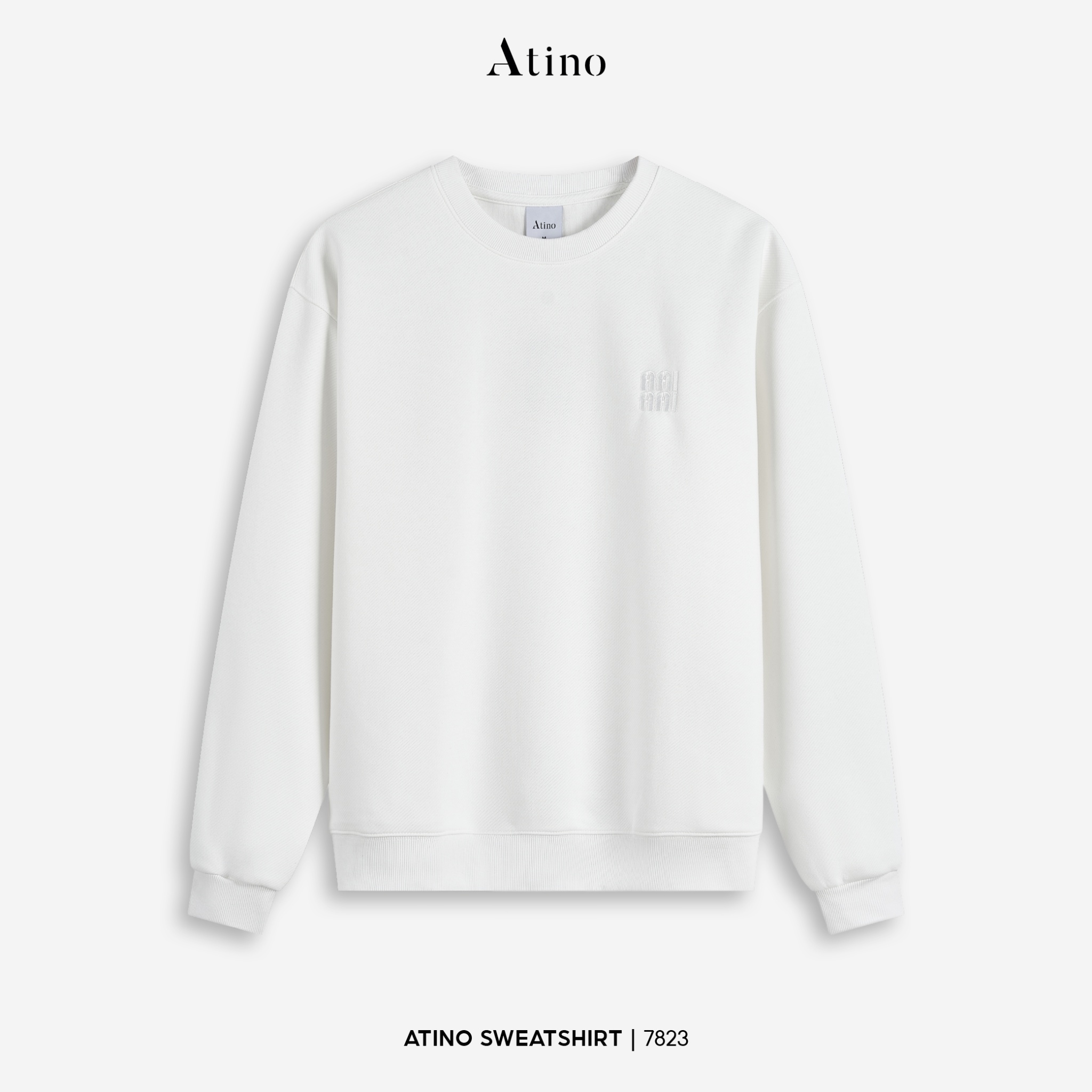 Áo Nỉ Loose L.3.7823 - Trắng - M