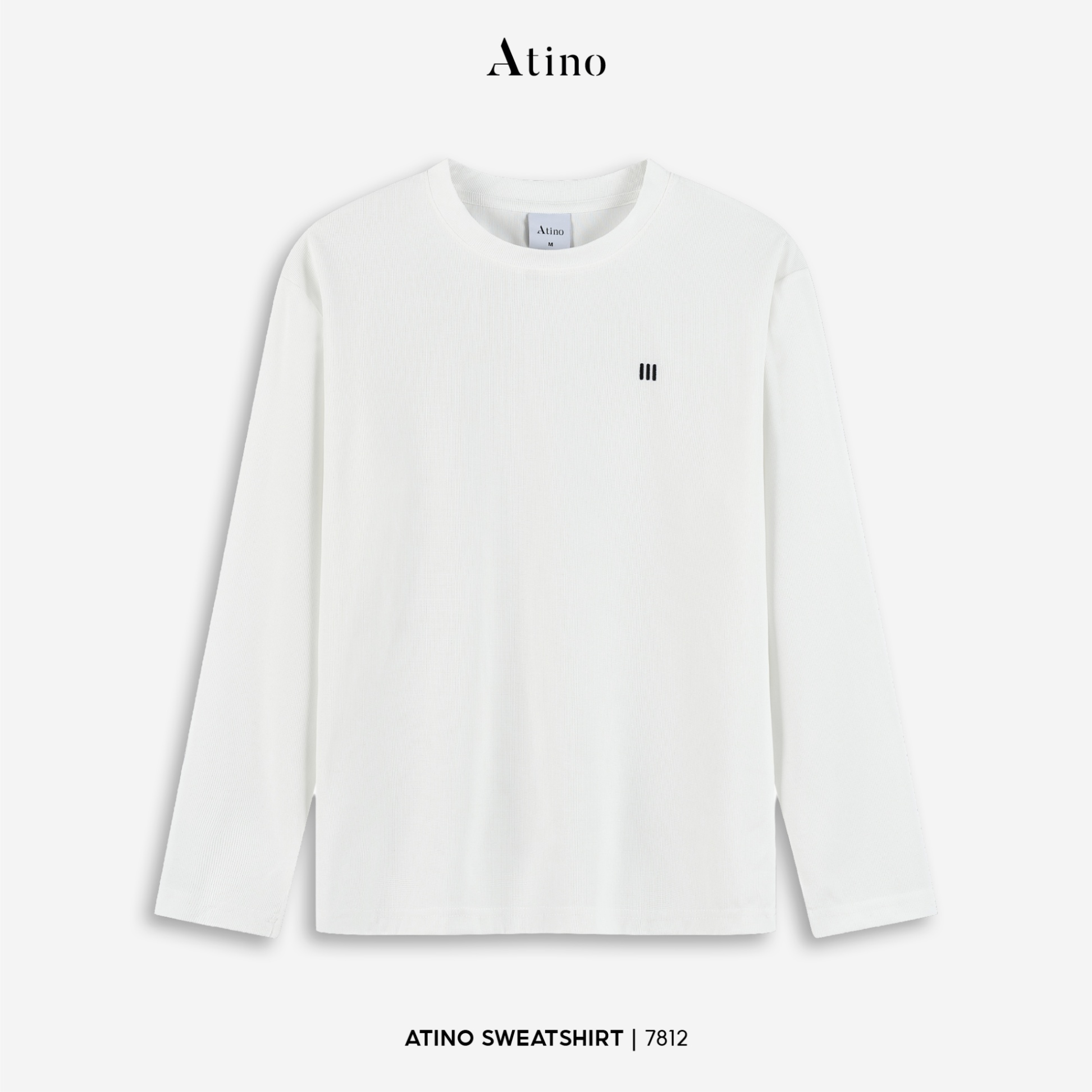 Áo Nỉ Fitted L.2.7812 - Trắng - M