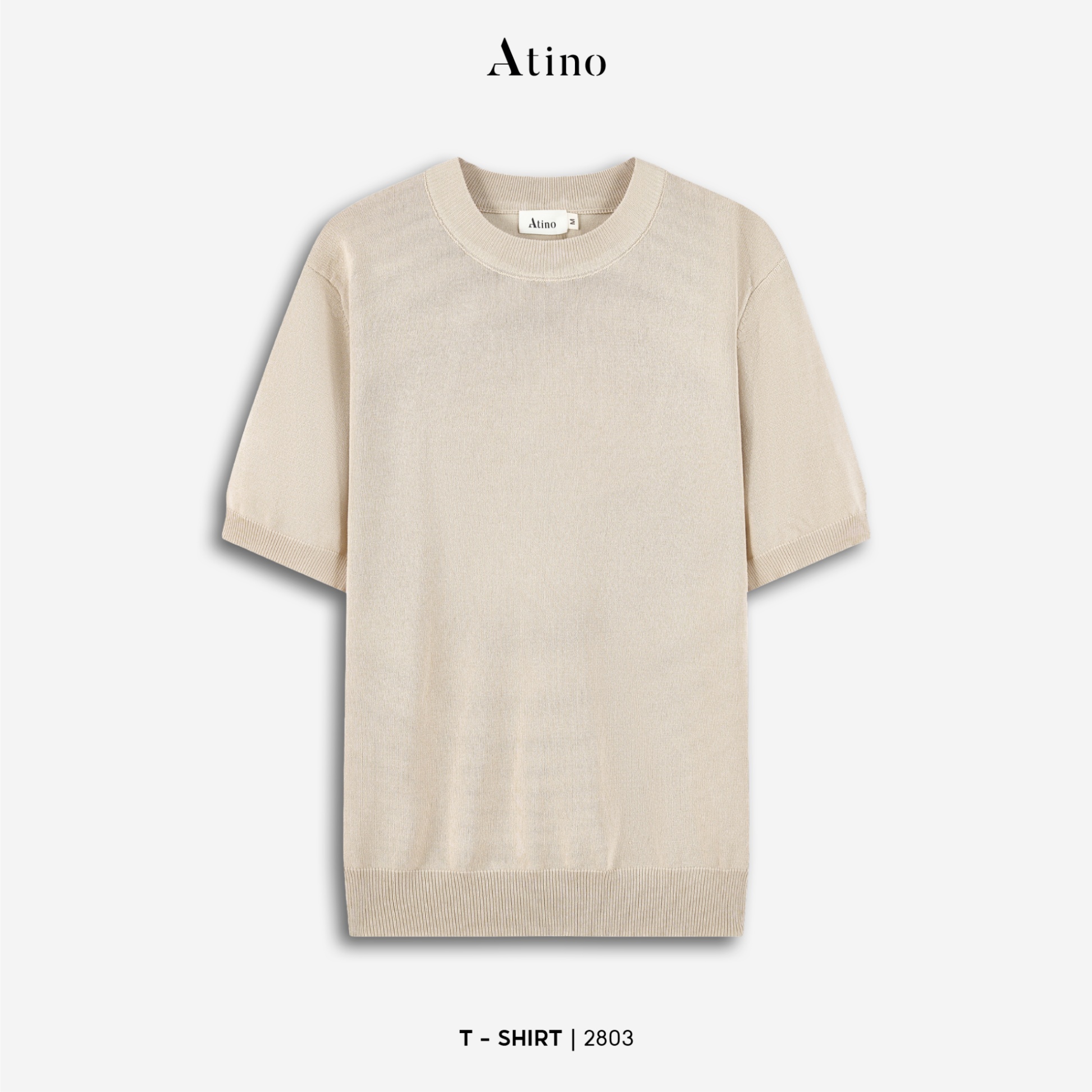 Áo Len Cộc Tay L.6.2803 - Be 3153 - M