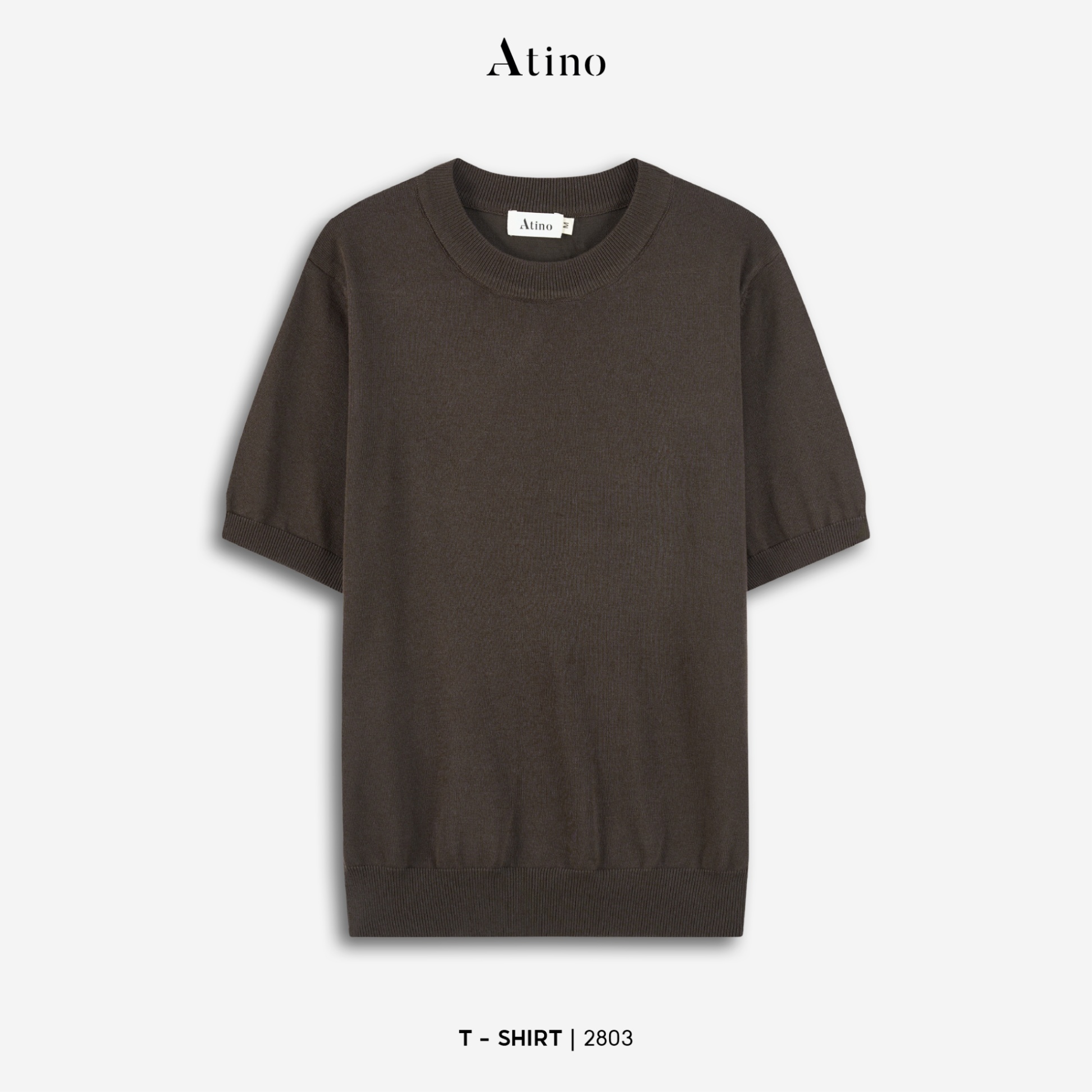 Áo Len Cộc Tay L.6.2803 - Nâu 3016 - M