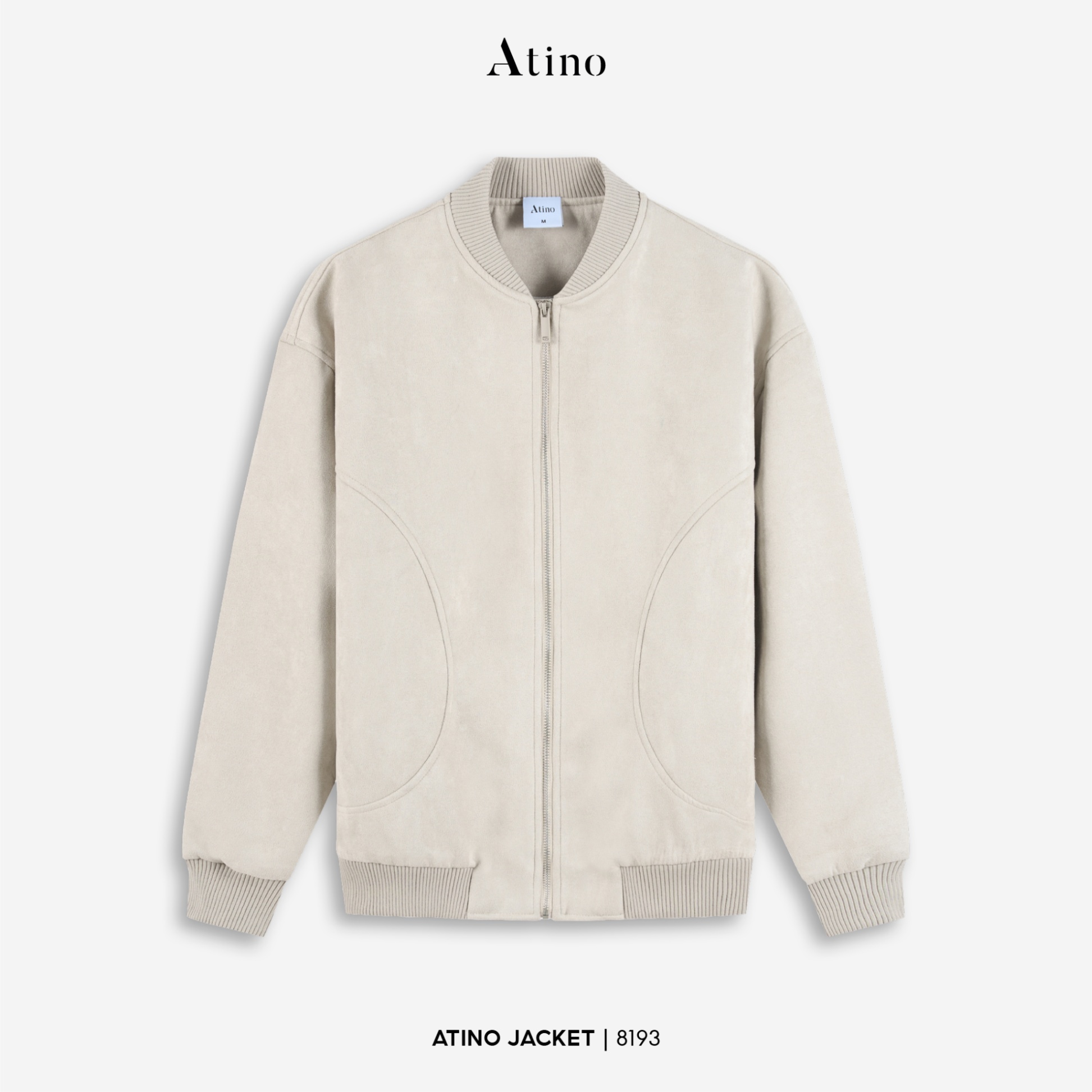 Áo Khoác Bomber L.3.8193 - Be - M