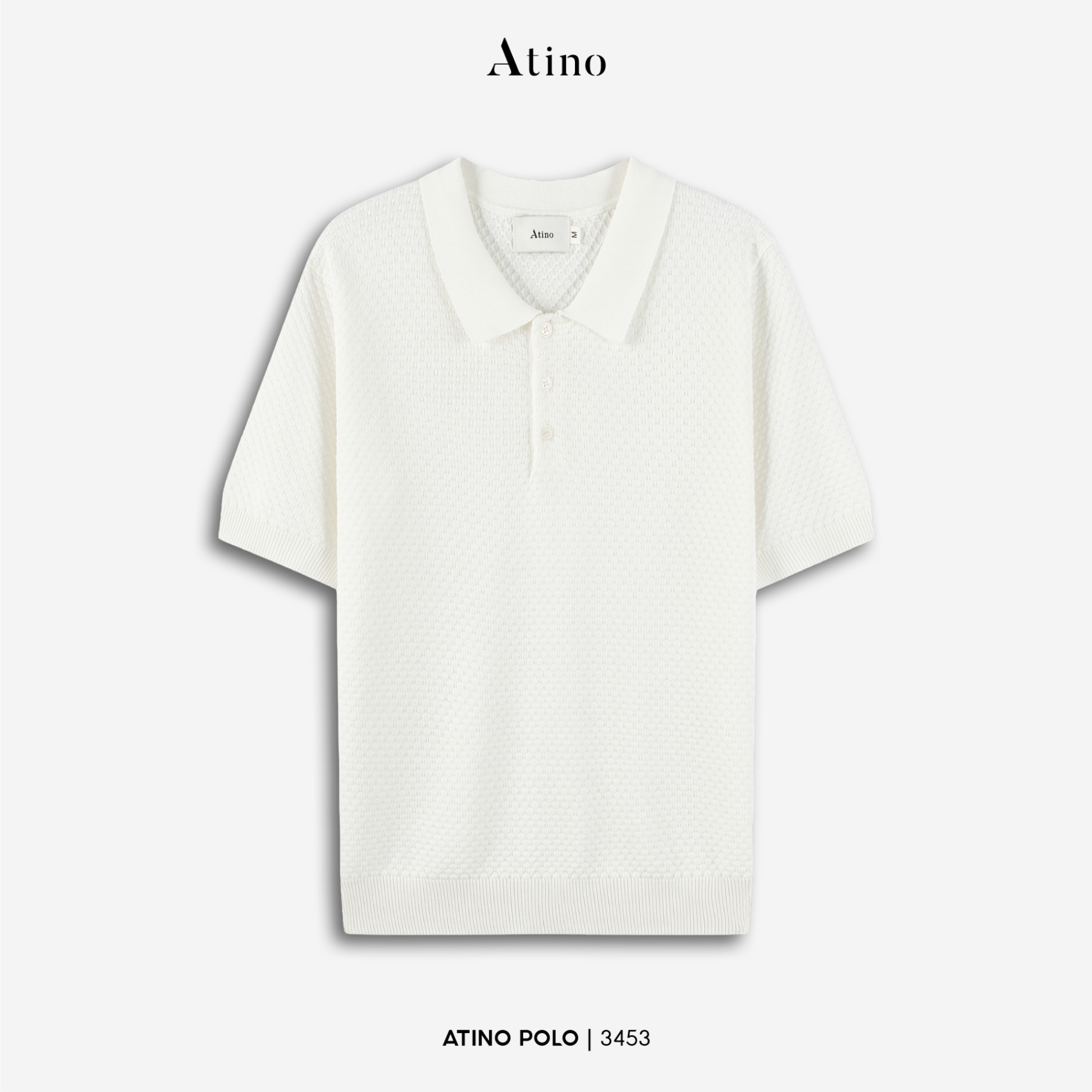 Áo Polo Len L.3.3453 - Trắng 3011 - M