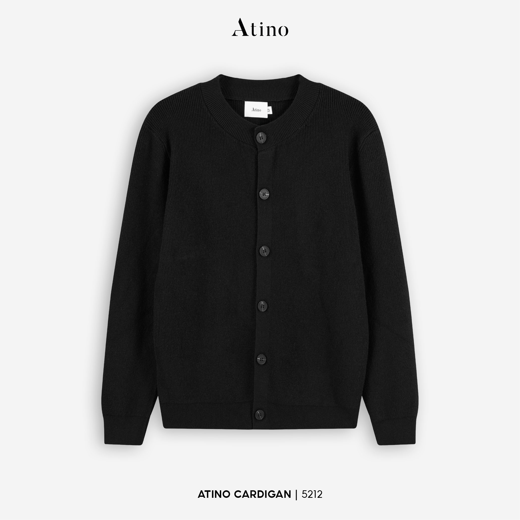 Áo Cardigan L.2.5212 - Đen 6 - M