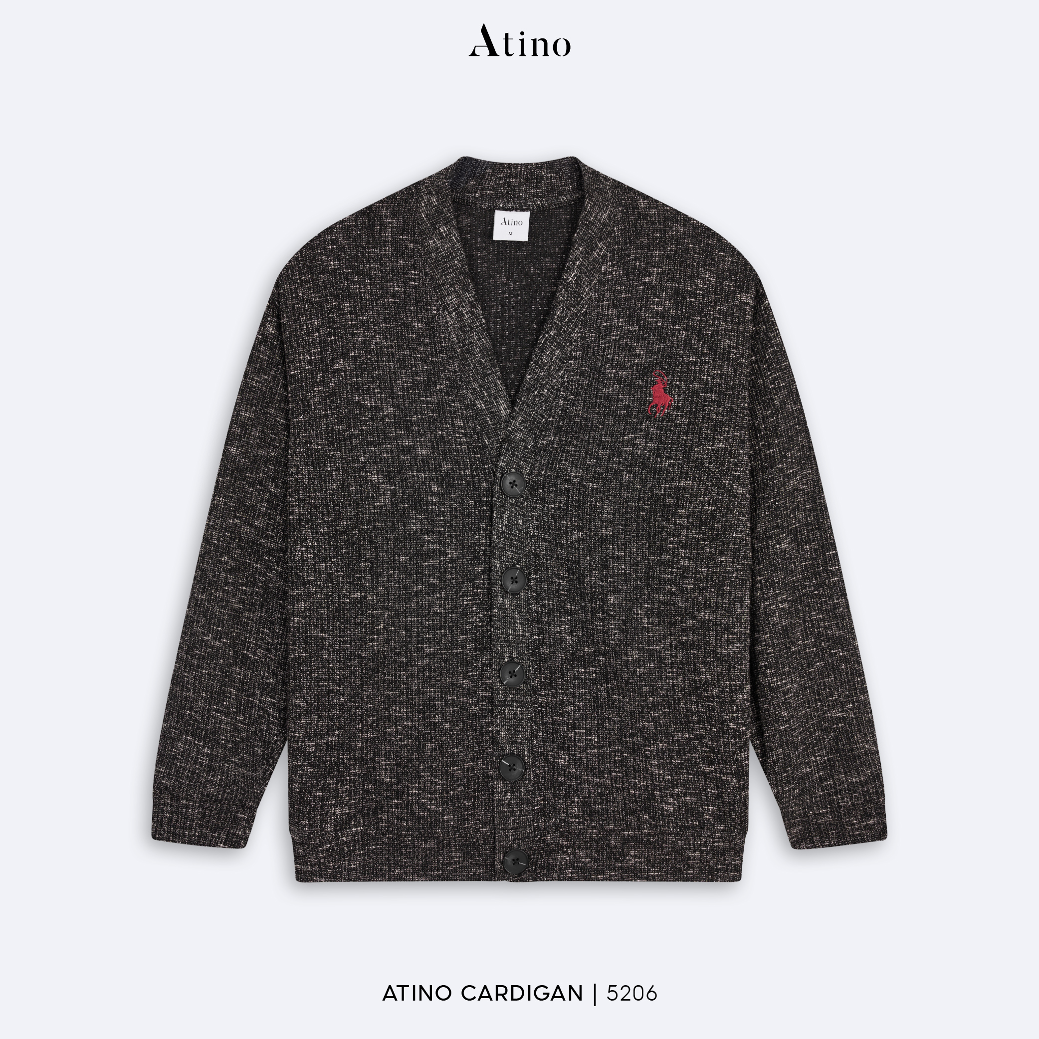 Áo Cardigan Regular L.3.5206 - Đen - M