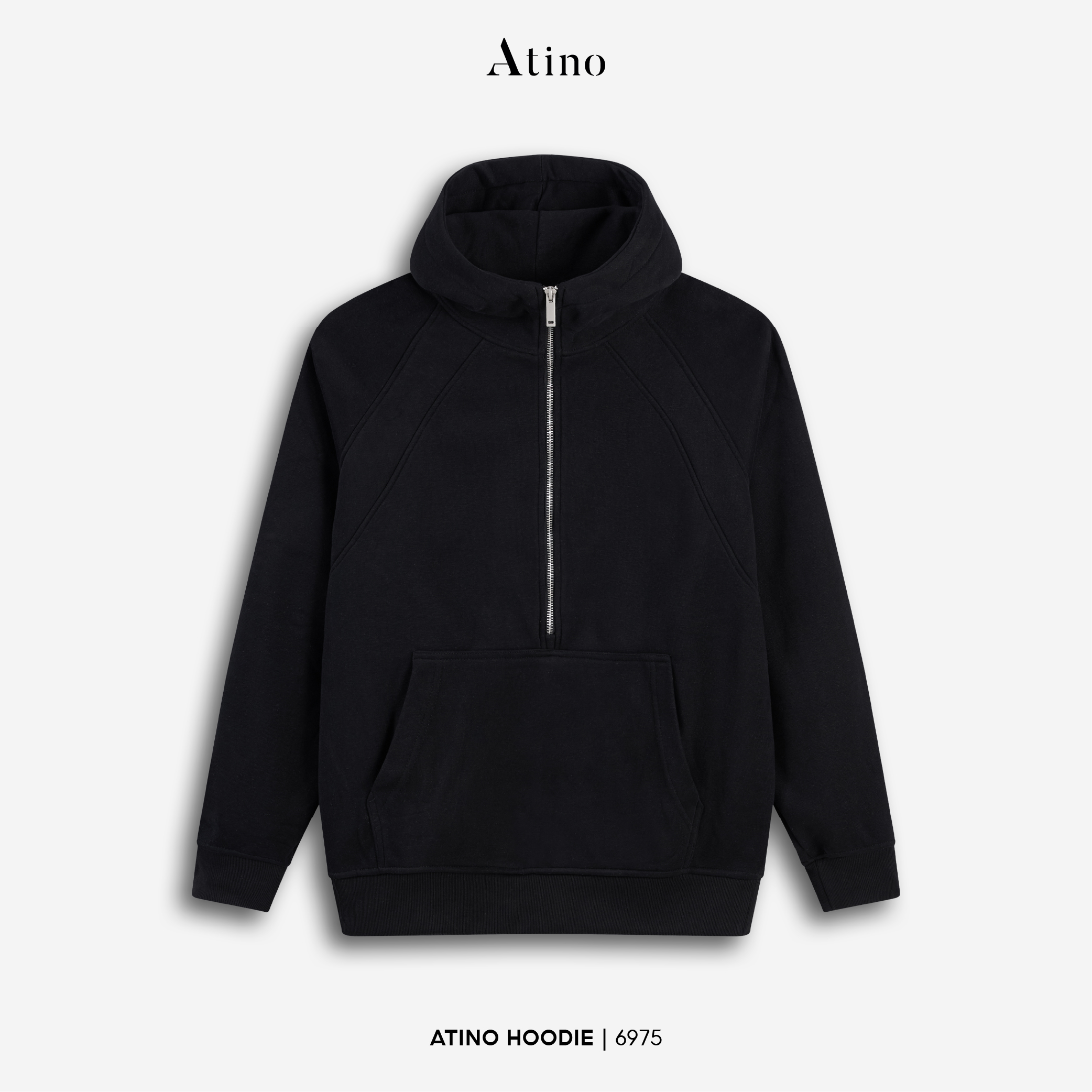 Áo Hoodie Loose L.2.6975 - Đen - M