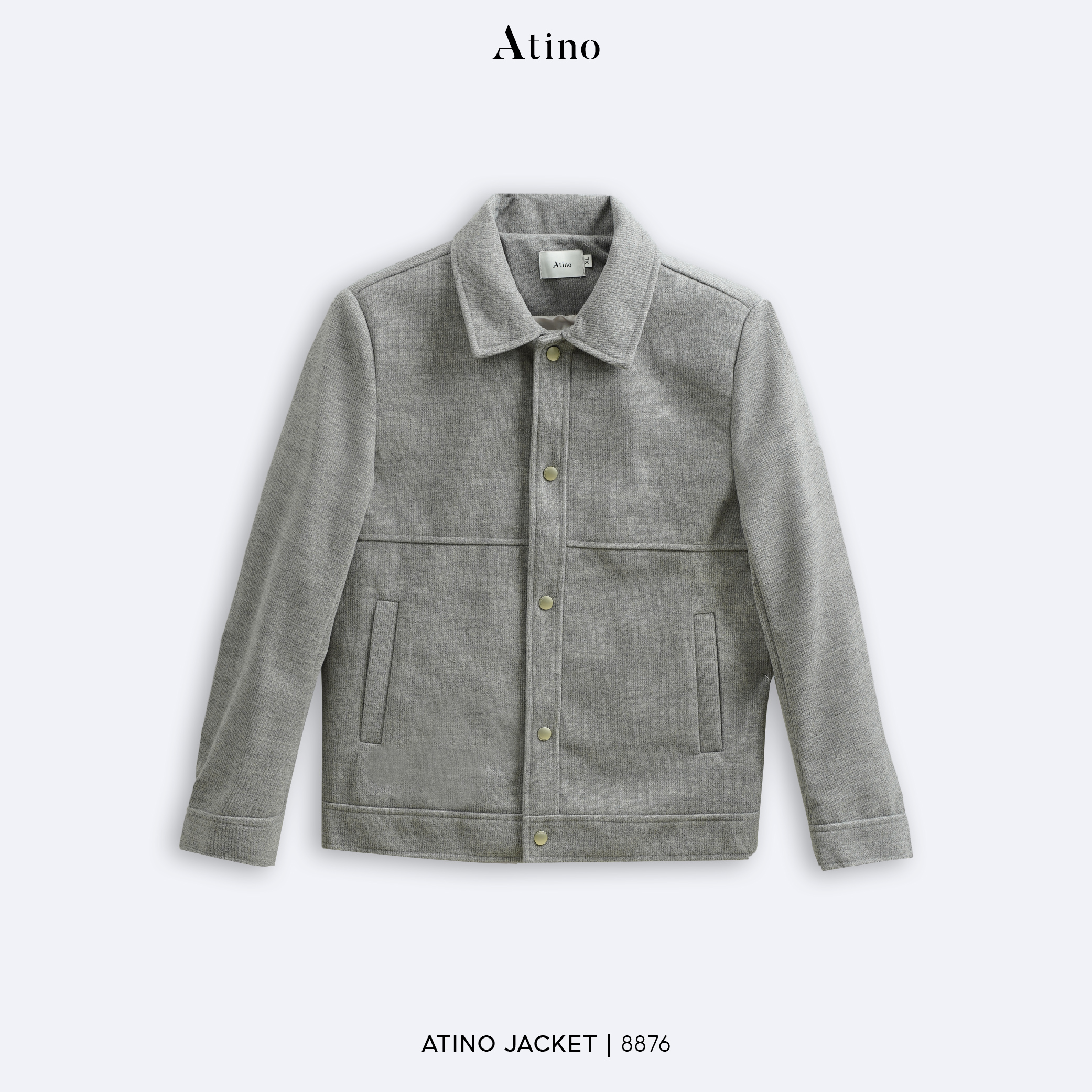 Áo Jacket 2XL.2.8876 - Ghi - XL