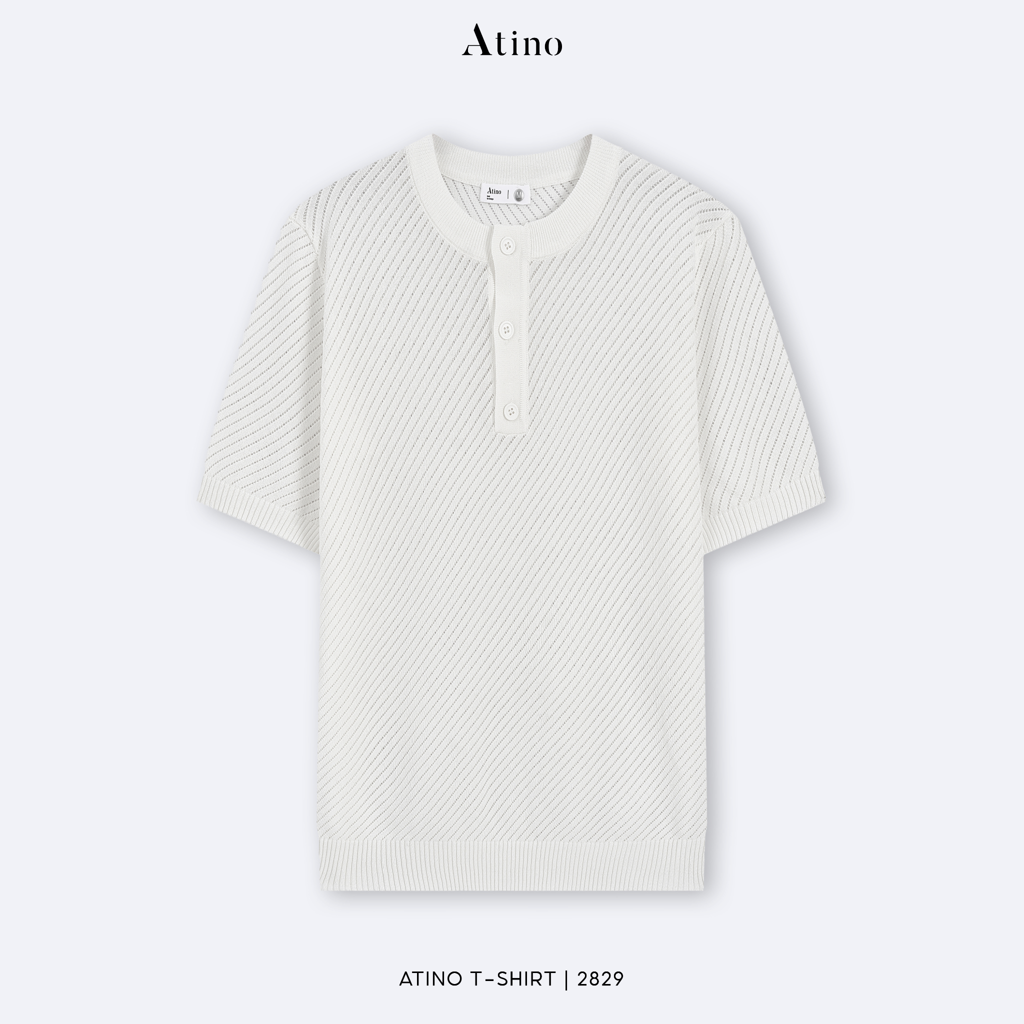 Áo Len Slim L.2.2829 - Trắng - M