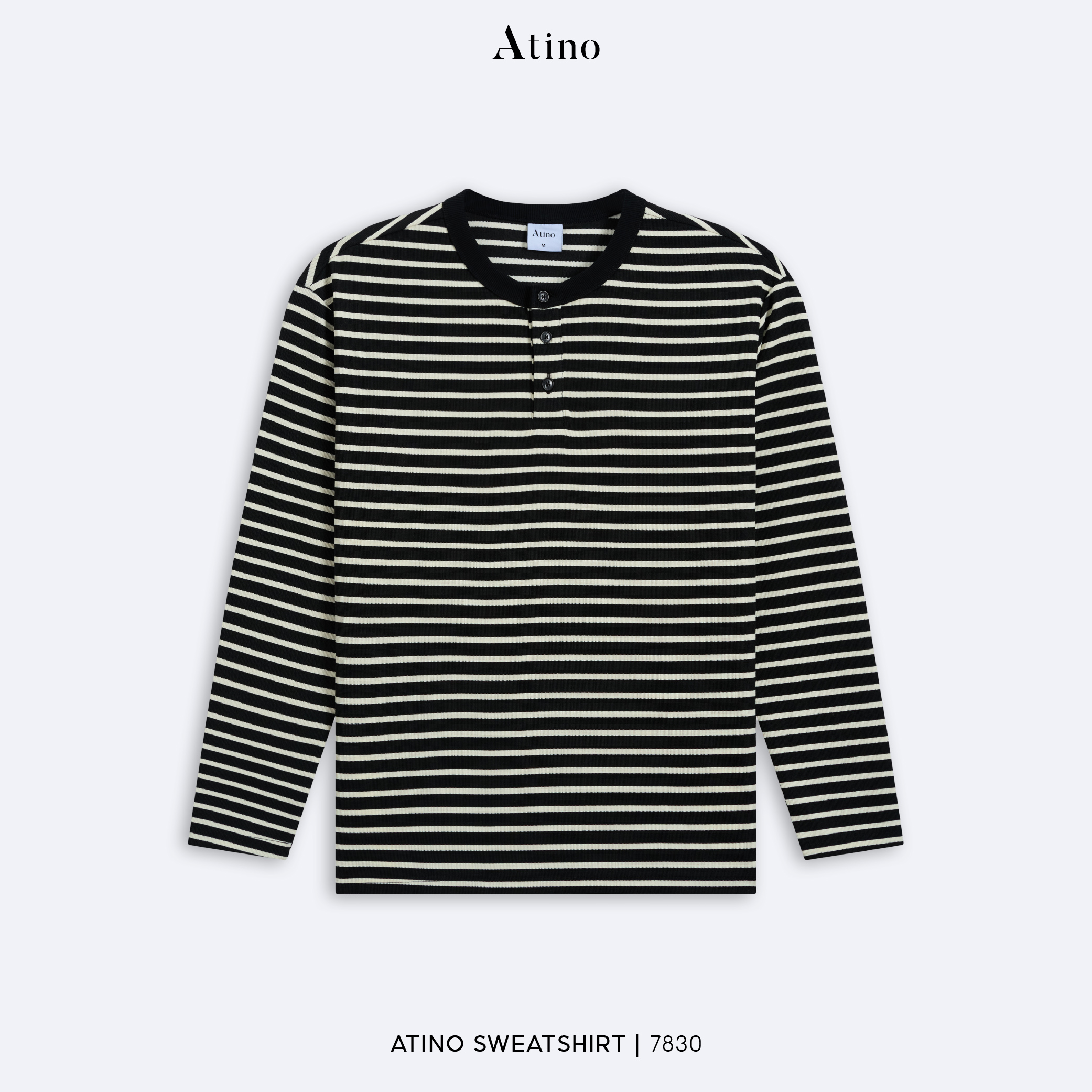 Áo Nỉ Fitted L.3.7830 - Đen - M