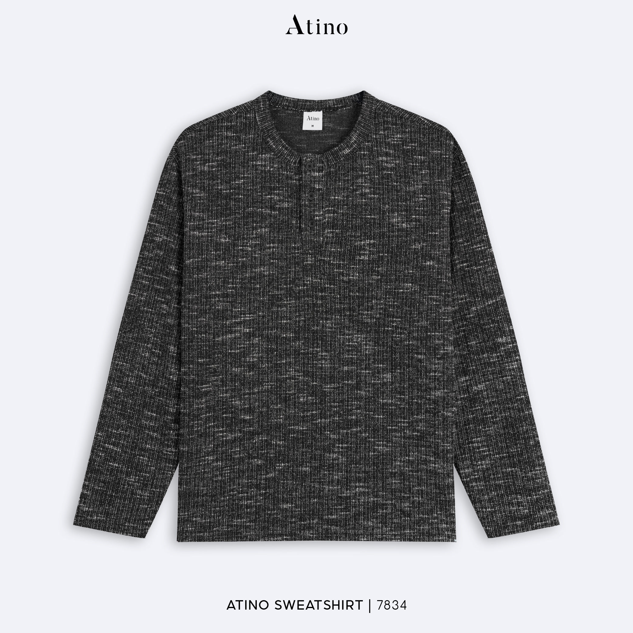 Áo Nỉ Fitted L.3.7834 - Đen - M