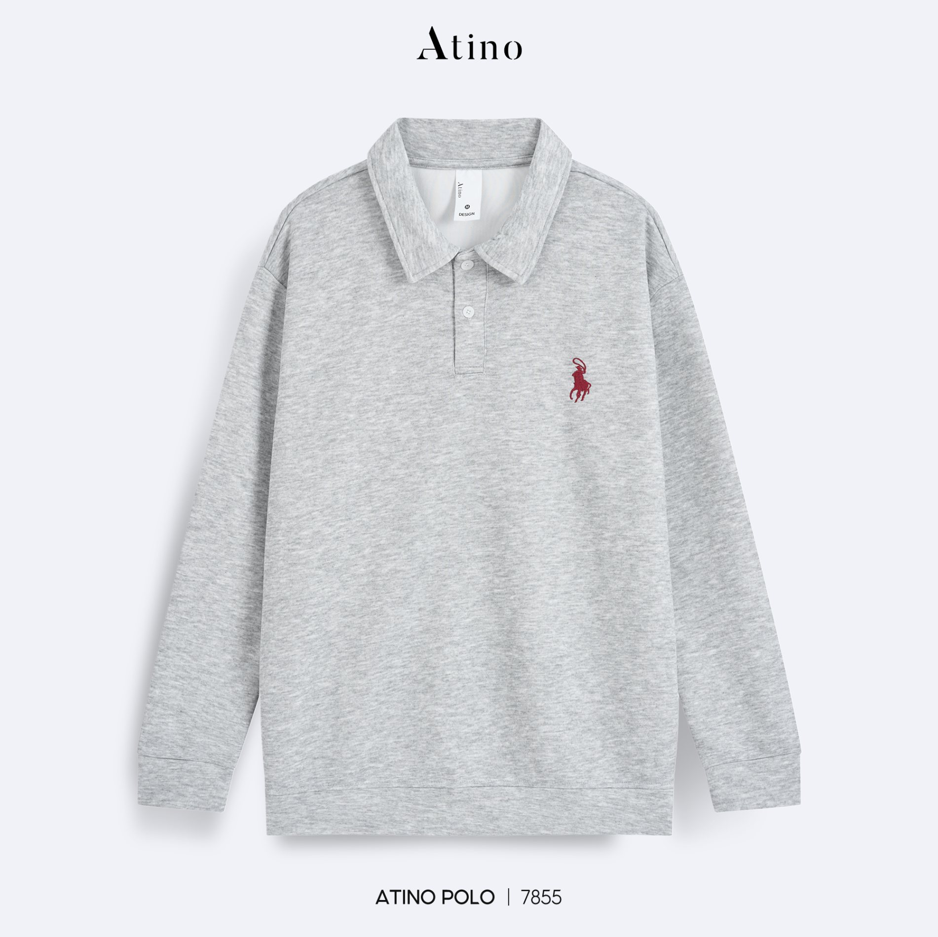 Áo Nỉ Fitted L.3.7855 - Tiêu - M