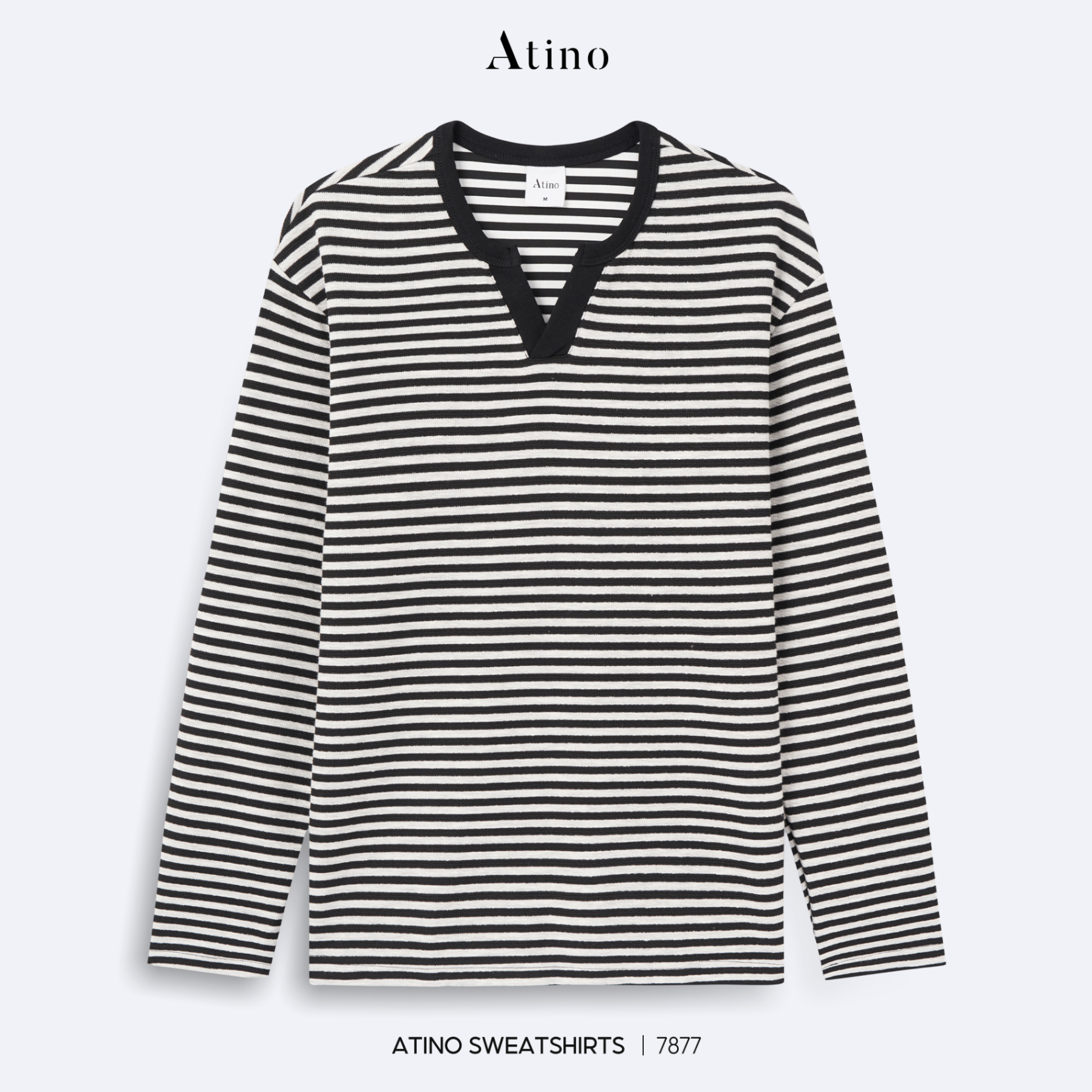 Áo Nỉ Fitted L.3.7877 - Đen - M