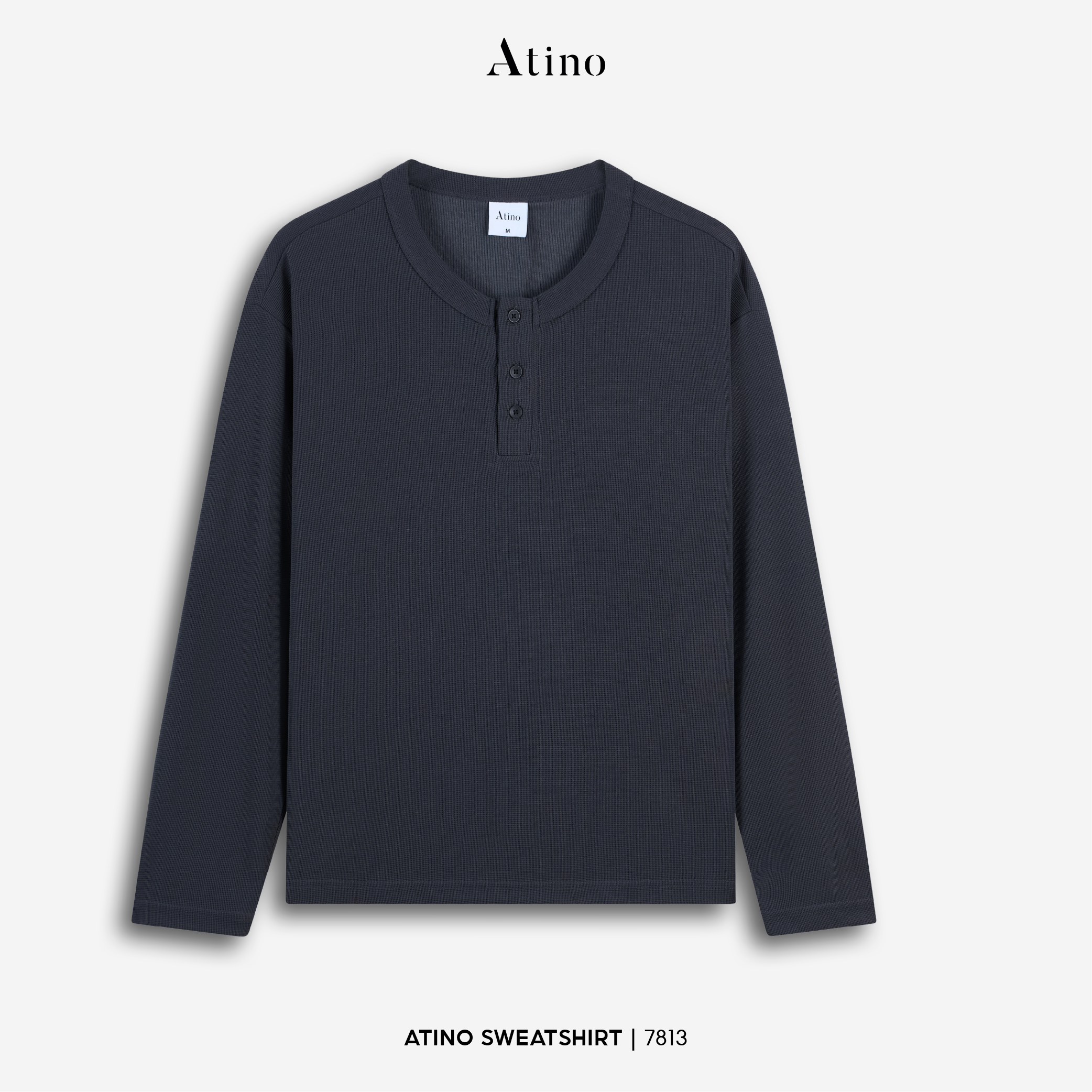 Áo Nỉ Fitted L.4.7813 - Than - M
