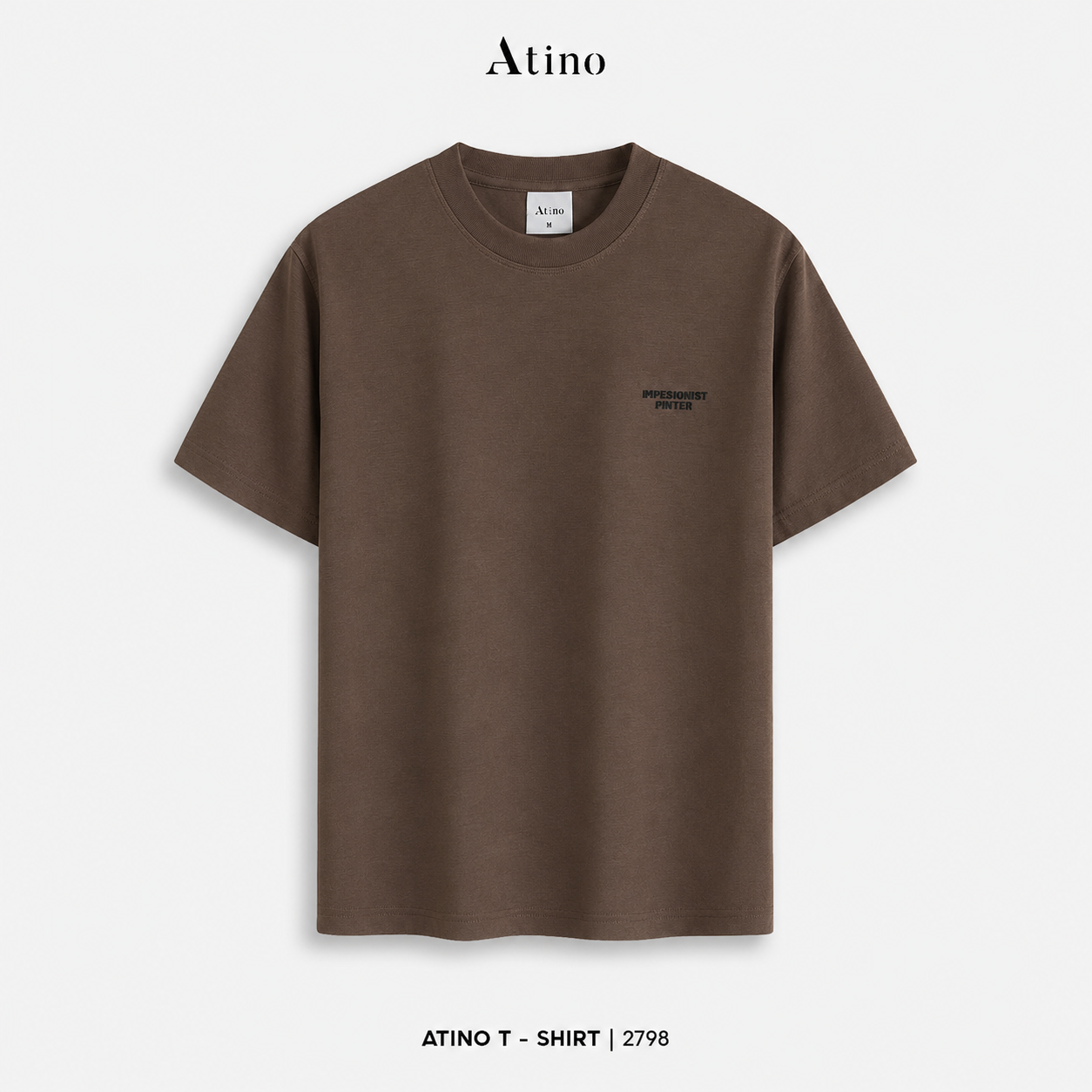 Áo Phông Regular L.4.2798 - Nâu - M