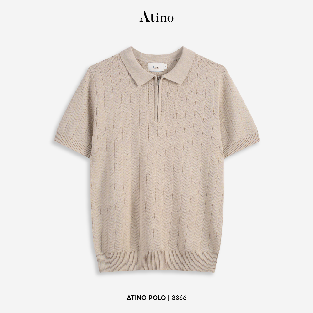 Áo Polo Len Cộc Slim L.3.3366 - Be 3153 - M