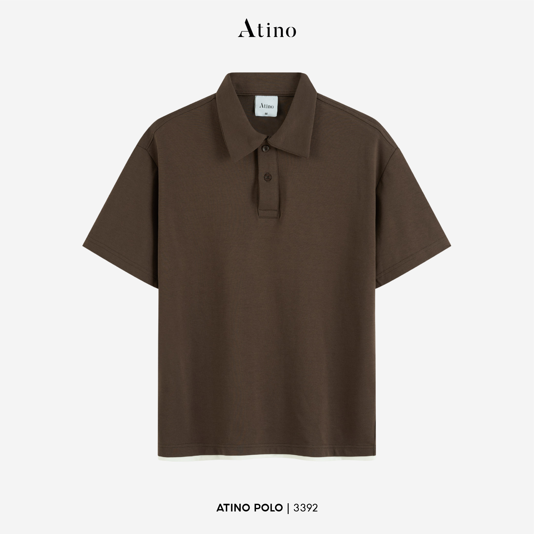 Áo Polo Loose L.3.3392 - Nâu - M
