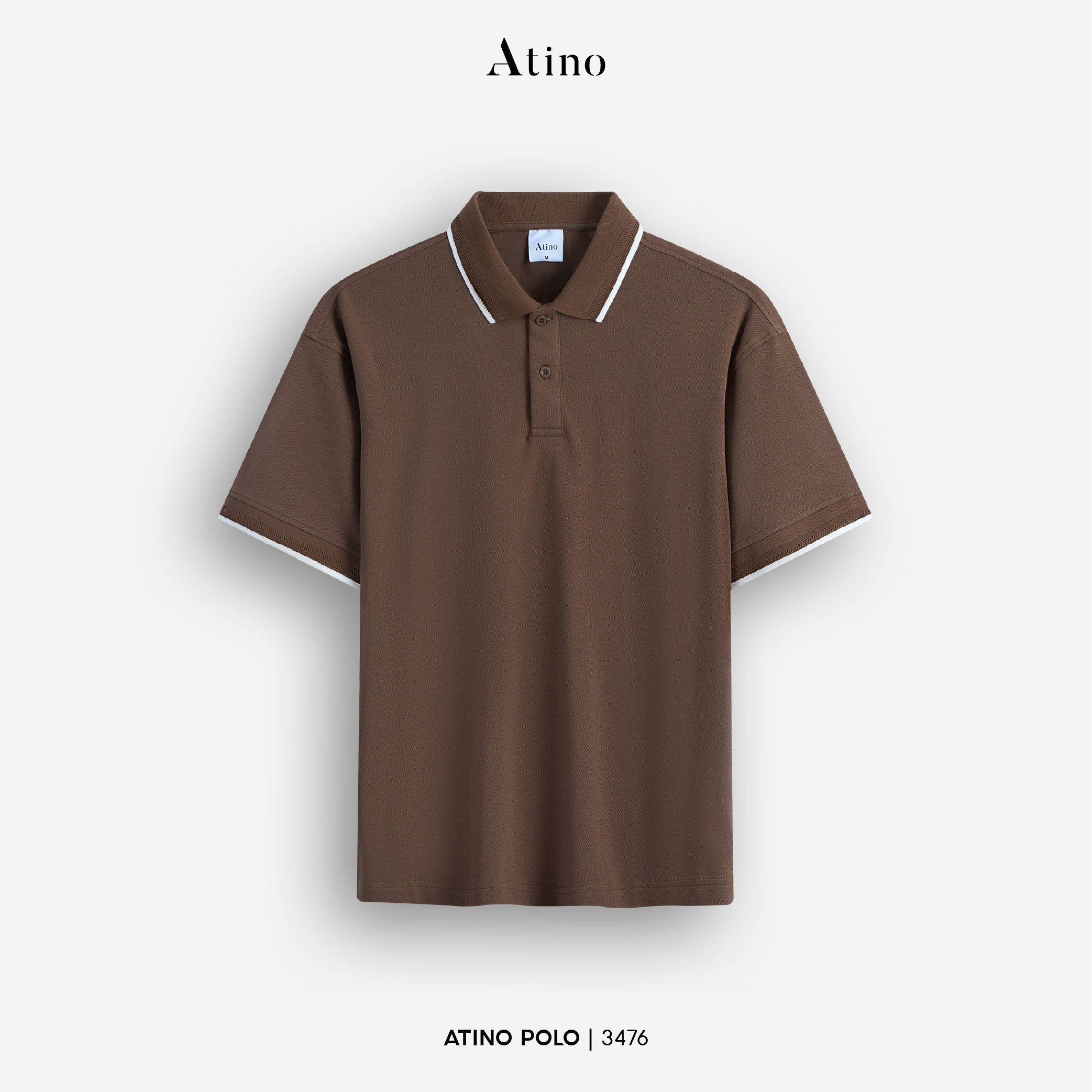 Áo Polo Loose L.3.3476 - Nâu - M