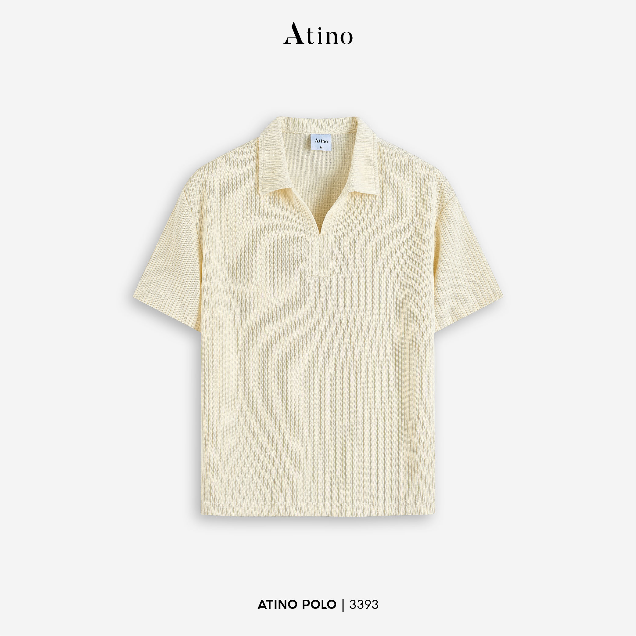 Áo Polo Regular L.3.3393 - Kem - M