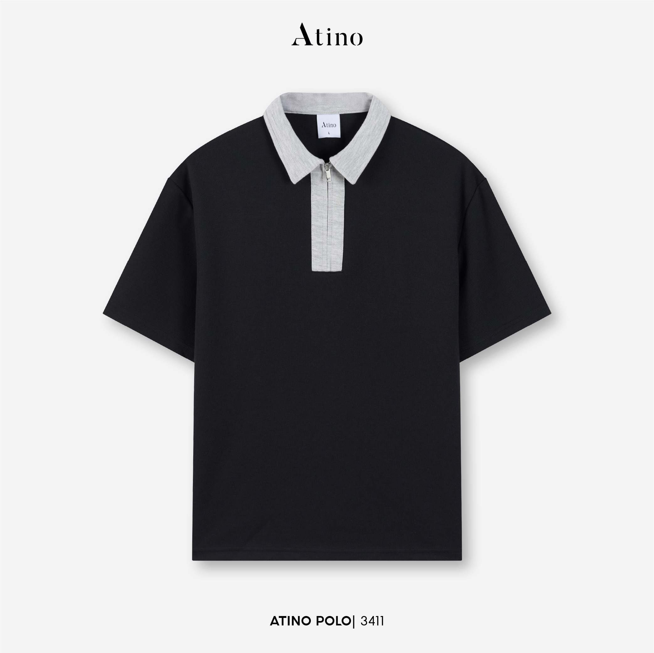 Áo Polo Regular L.3.3411 - Đen - M
