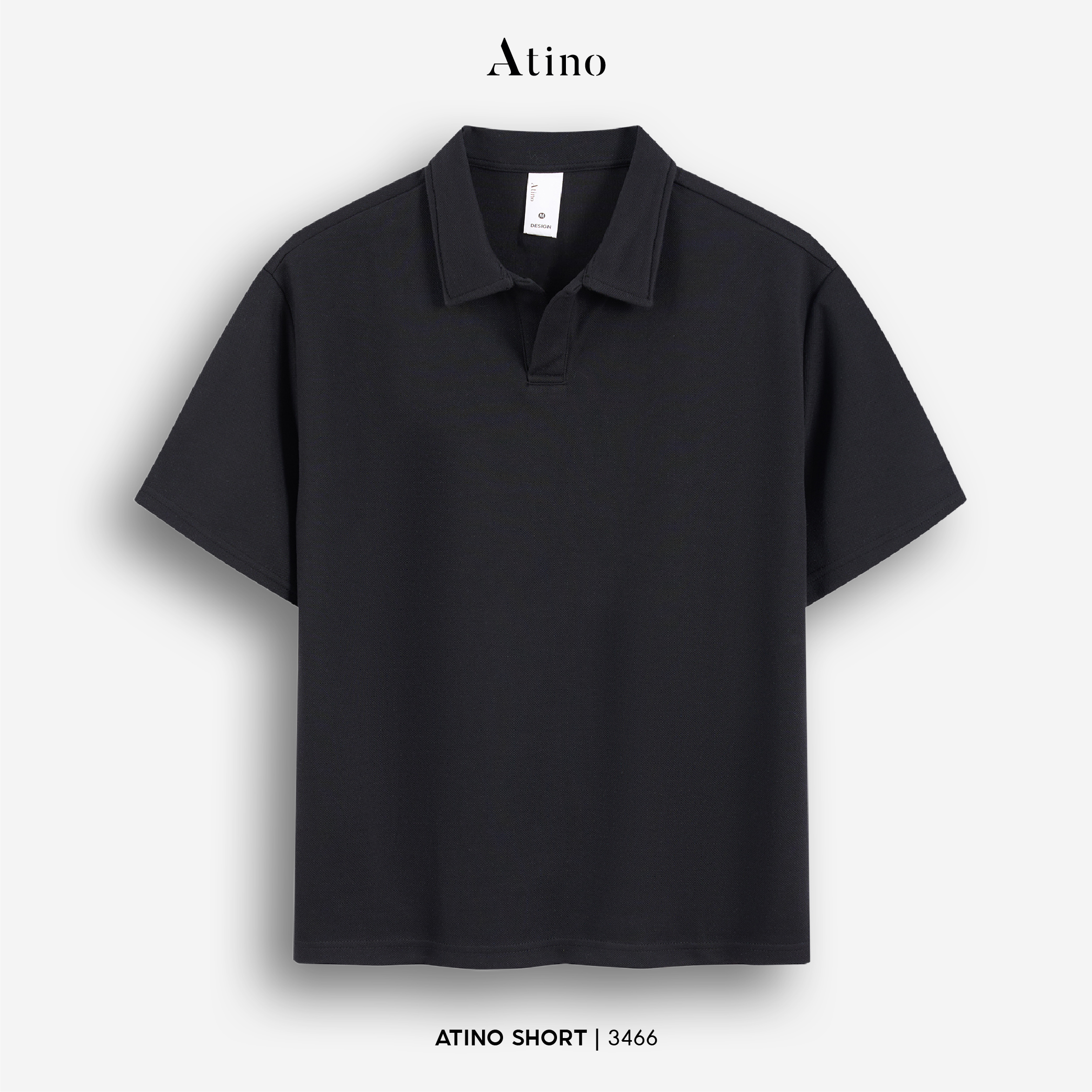 Áo Polo Regular L.5.3466 - Đen - M