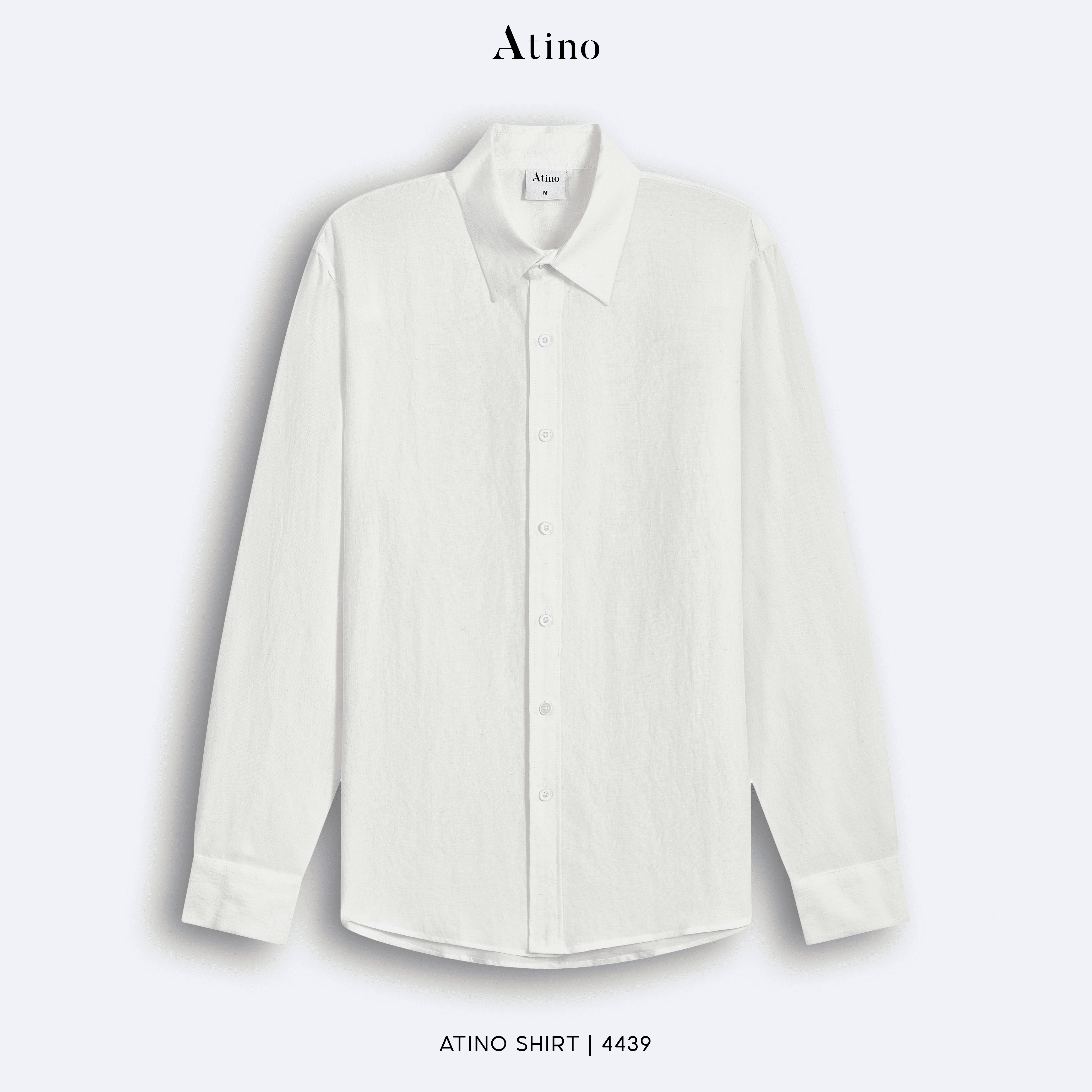 Áo Sơ Mi Dài Regular L.3.4439 - Trắng - M