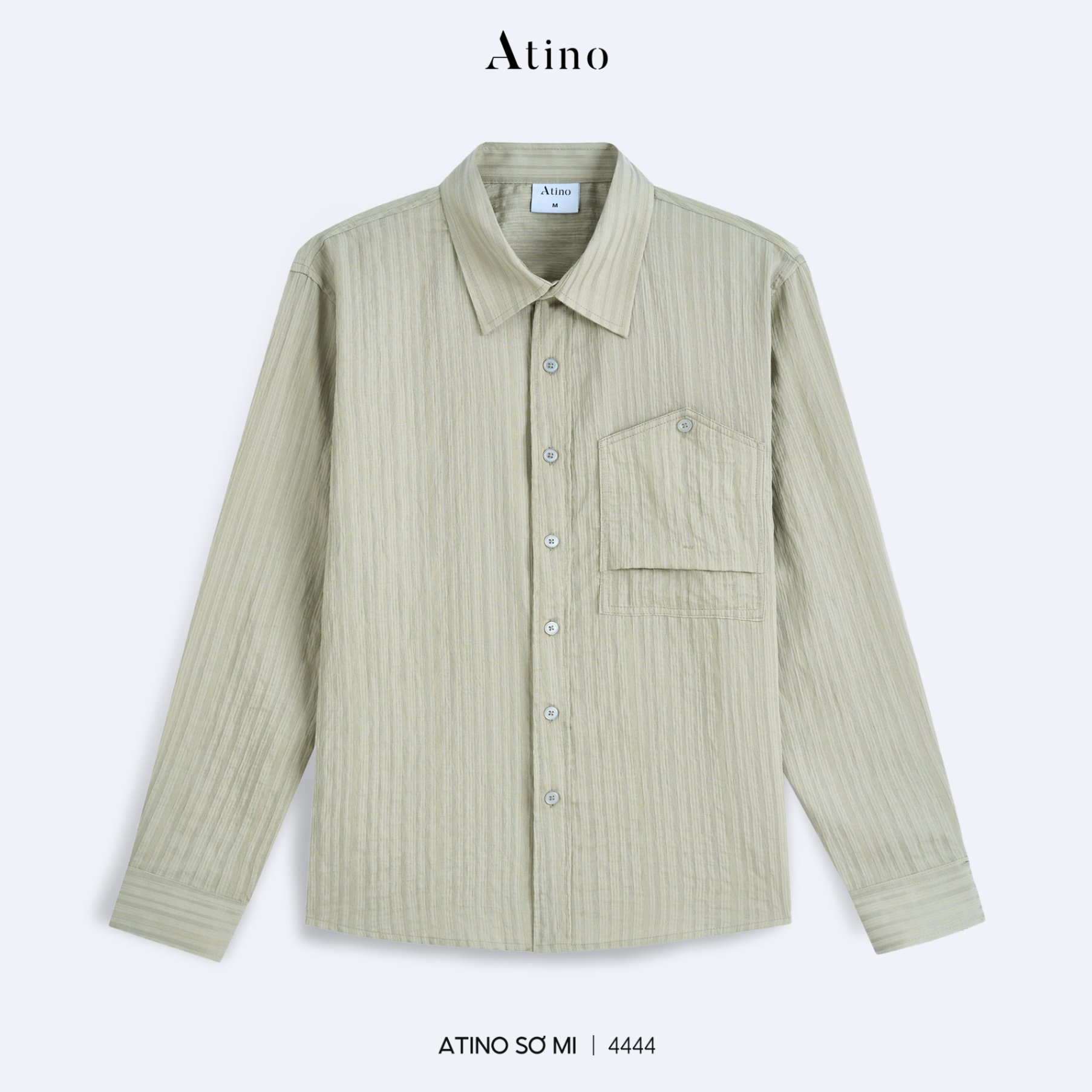 Áo Sơ Mi Dài Regular L.3.4444 - Be - M