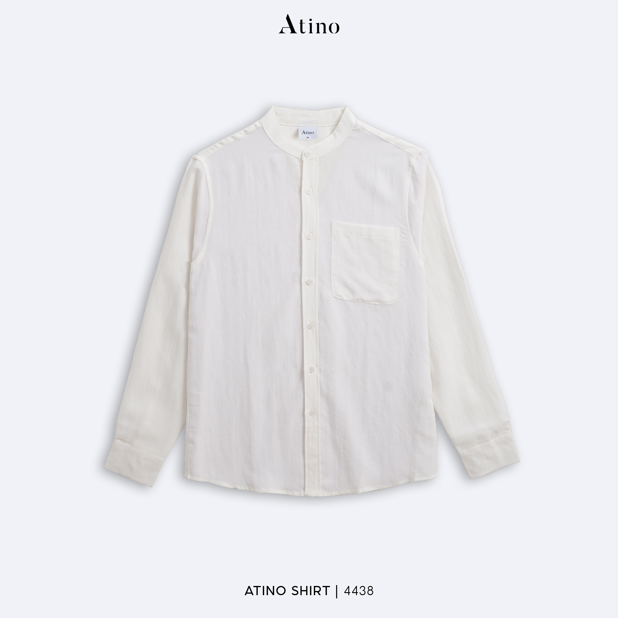 Áo Sơ Mi Dài Regular L.4.4438 - Trắng - M
