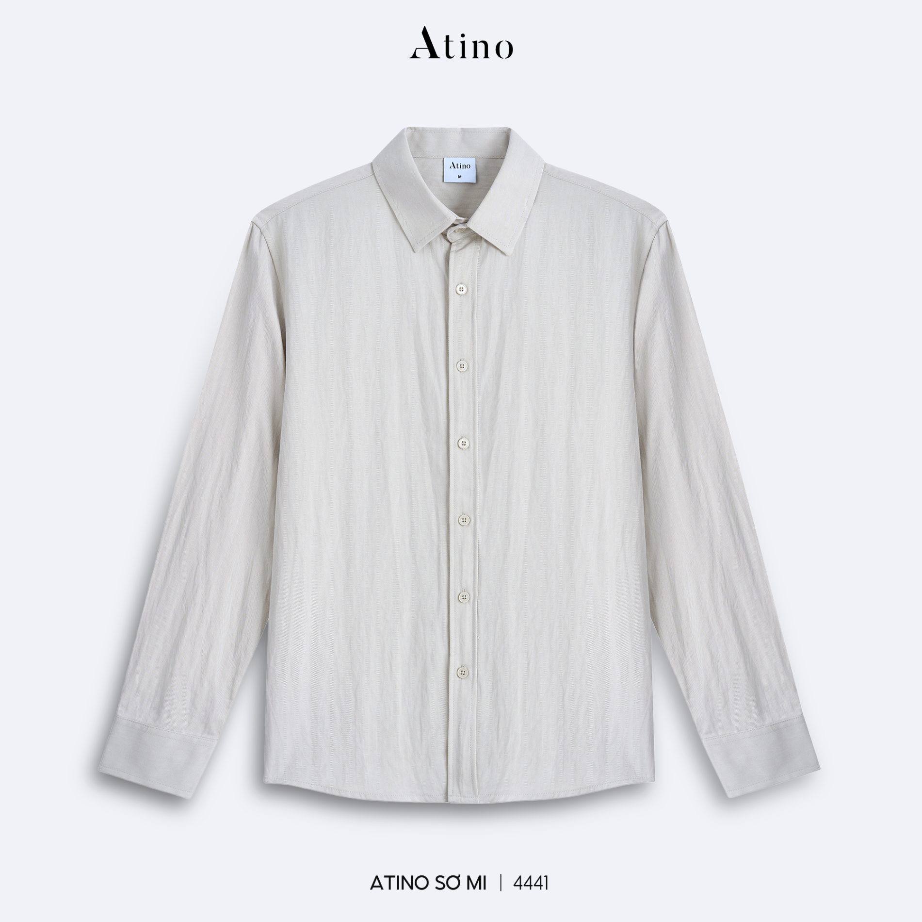 Áo Sơ Mi Dài Slim L.3.4441 - Be - M