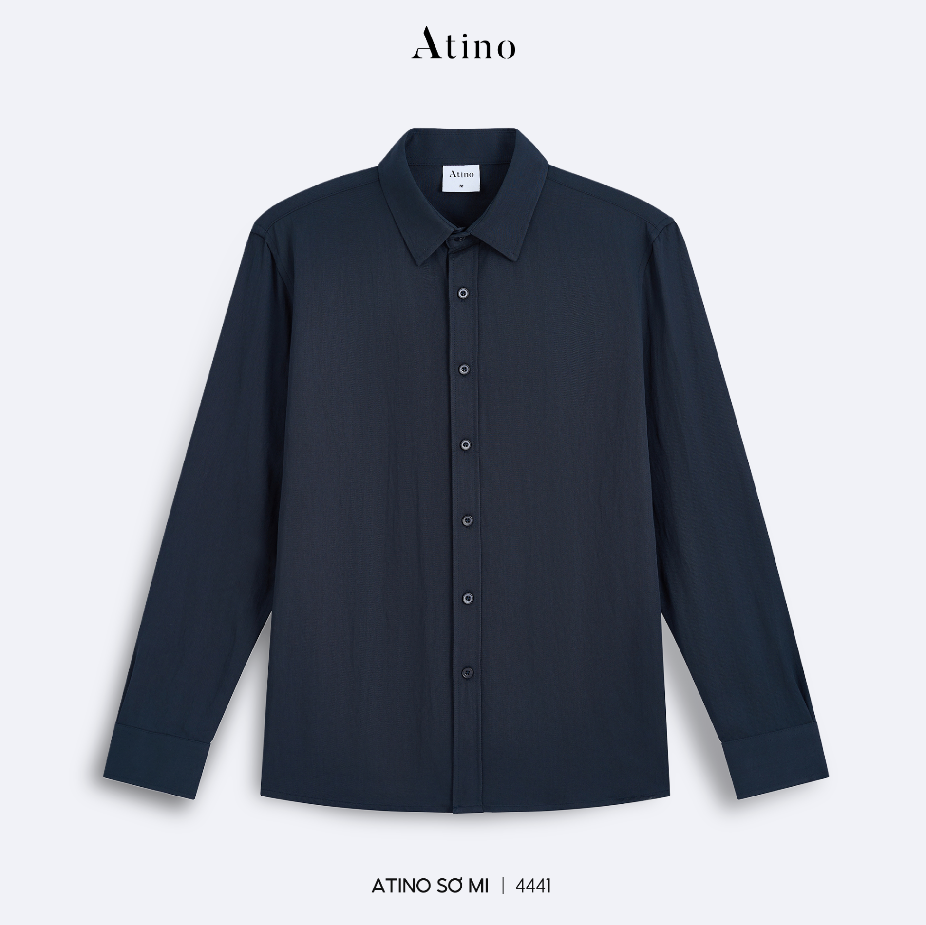 Áo Sơ Mi Dài Slim L.3.4441 - Xanh - M